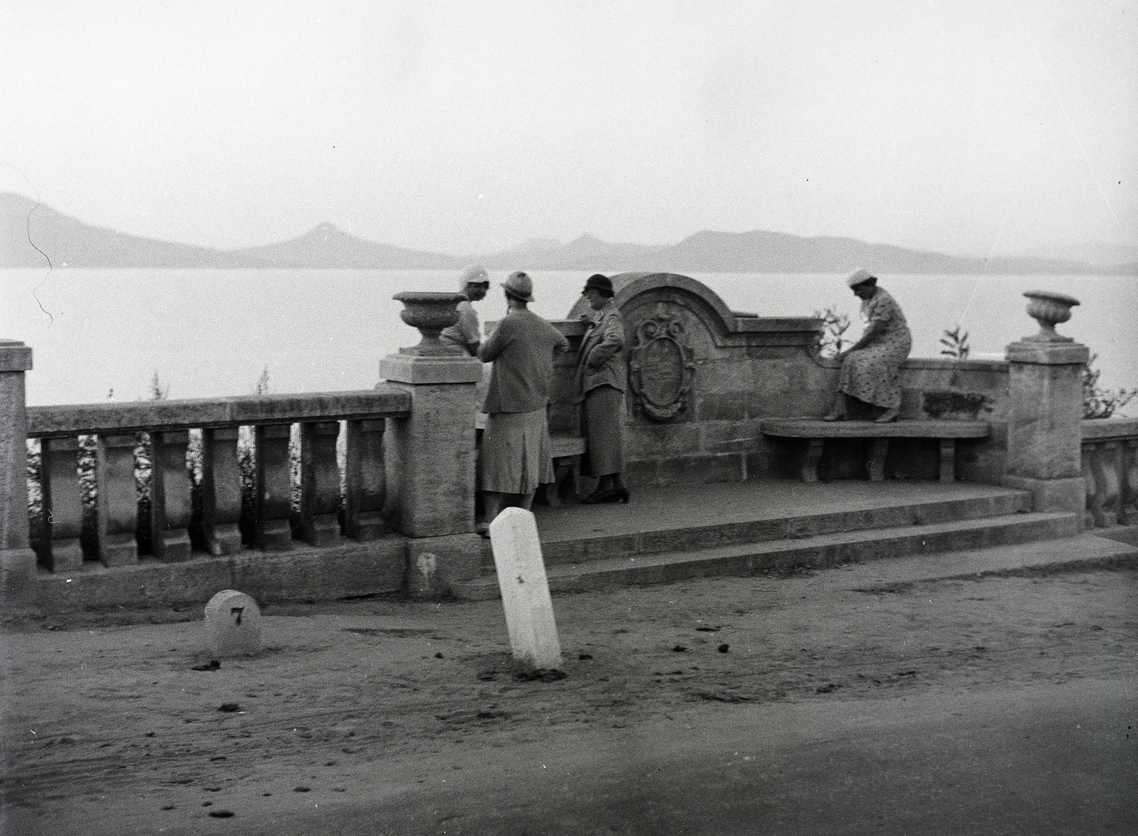 Hungary,Lake Balaton, Fonyód, Walko-kilátó., 1935, Vargha Zsuzsa, Fortepan #273505
