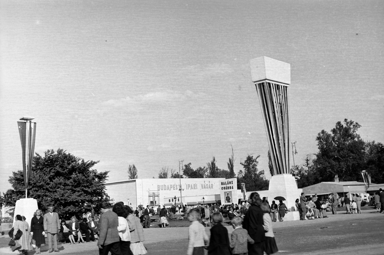 1955, Vajda Márton, fair, Fortepan #273573