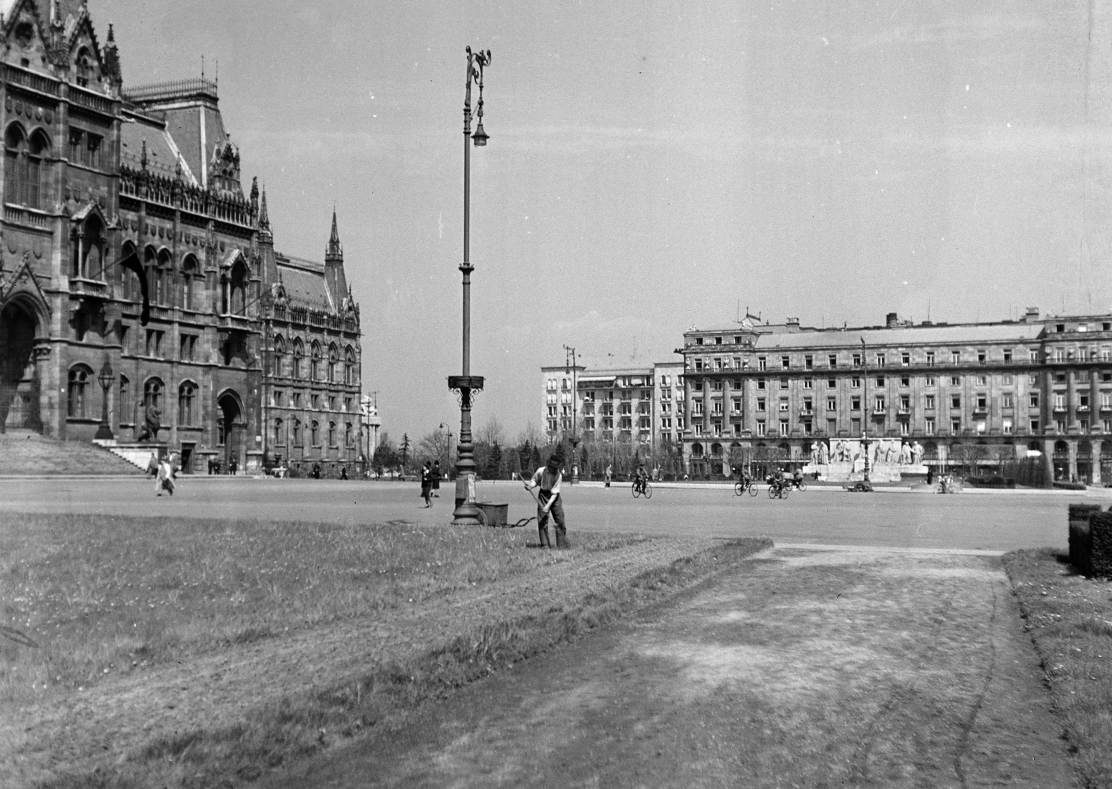 1940, Tamássy Andrea, Best of, parliament, Fortepan #273653