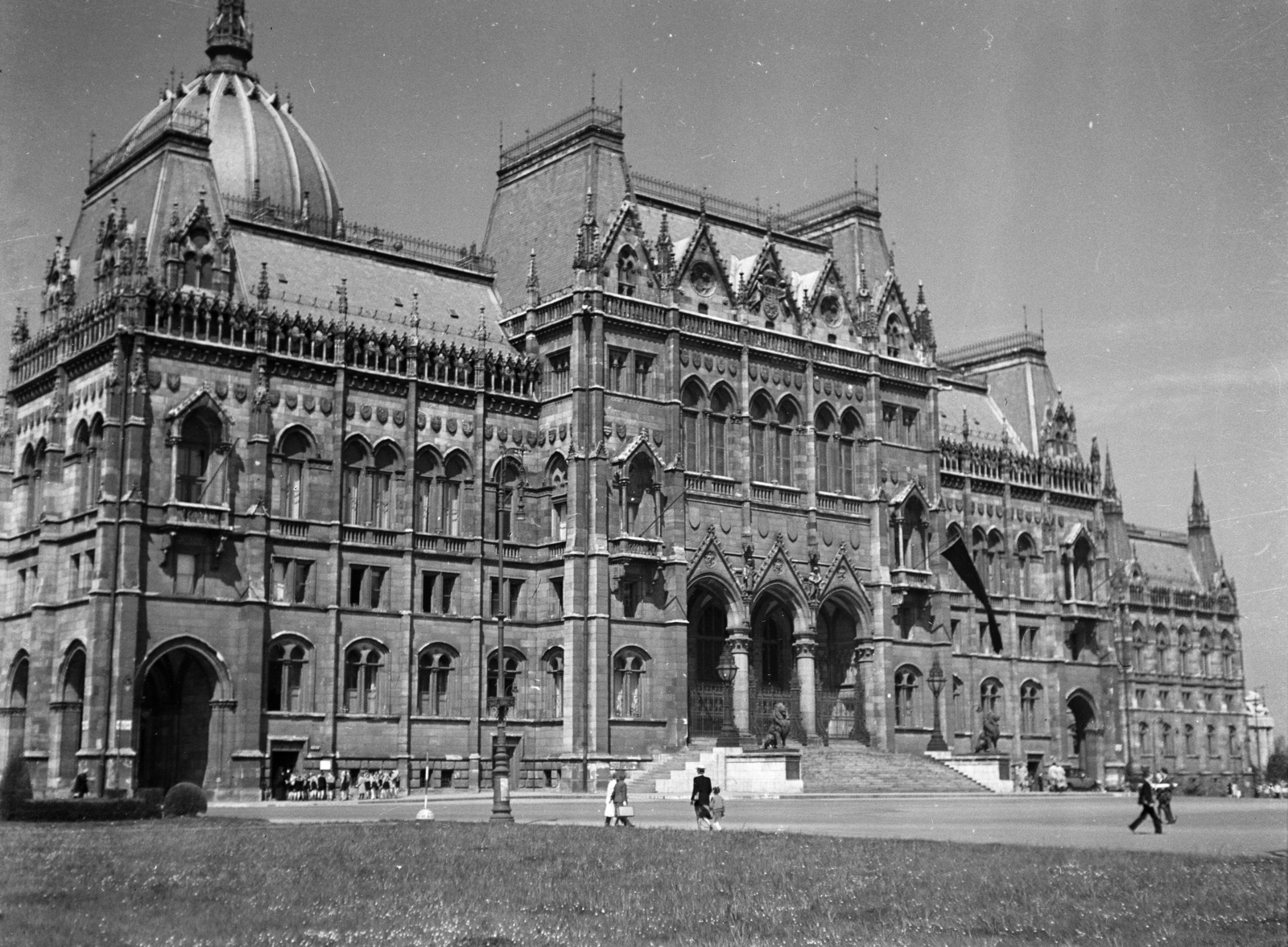 1940, Tamássy Andrea, parliament, Fortepan #273656