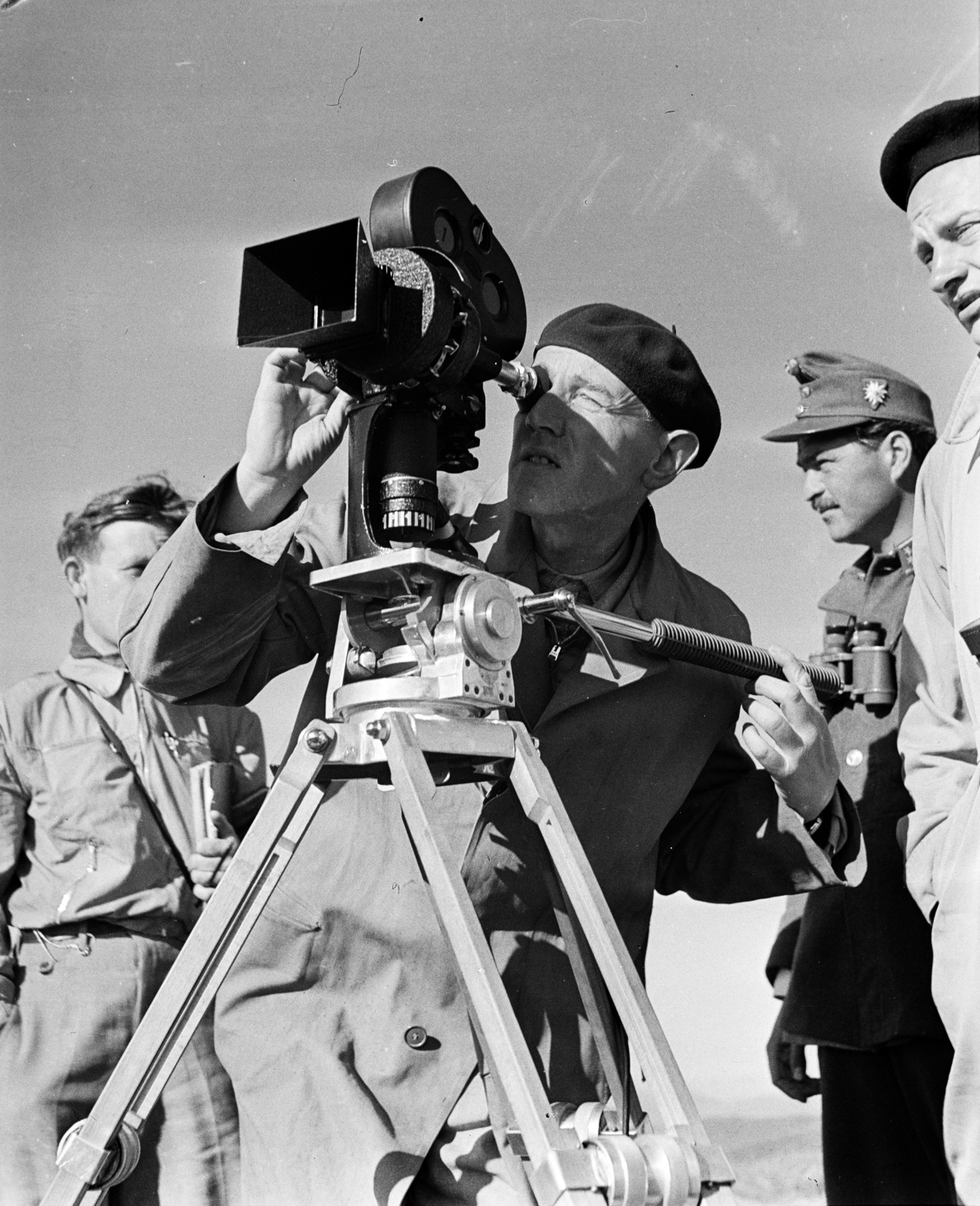 1940, Tamássy Andrea, movie camera, Fortepan #273660