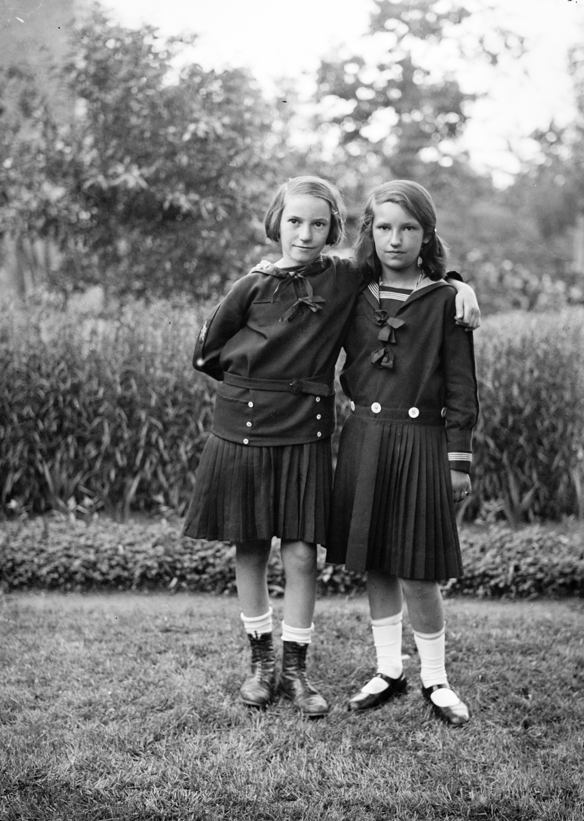 1934, Tamássy Andrea, girls, girlfriend, Fortepan #273670