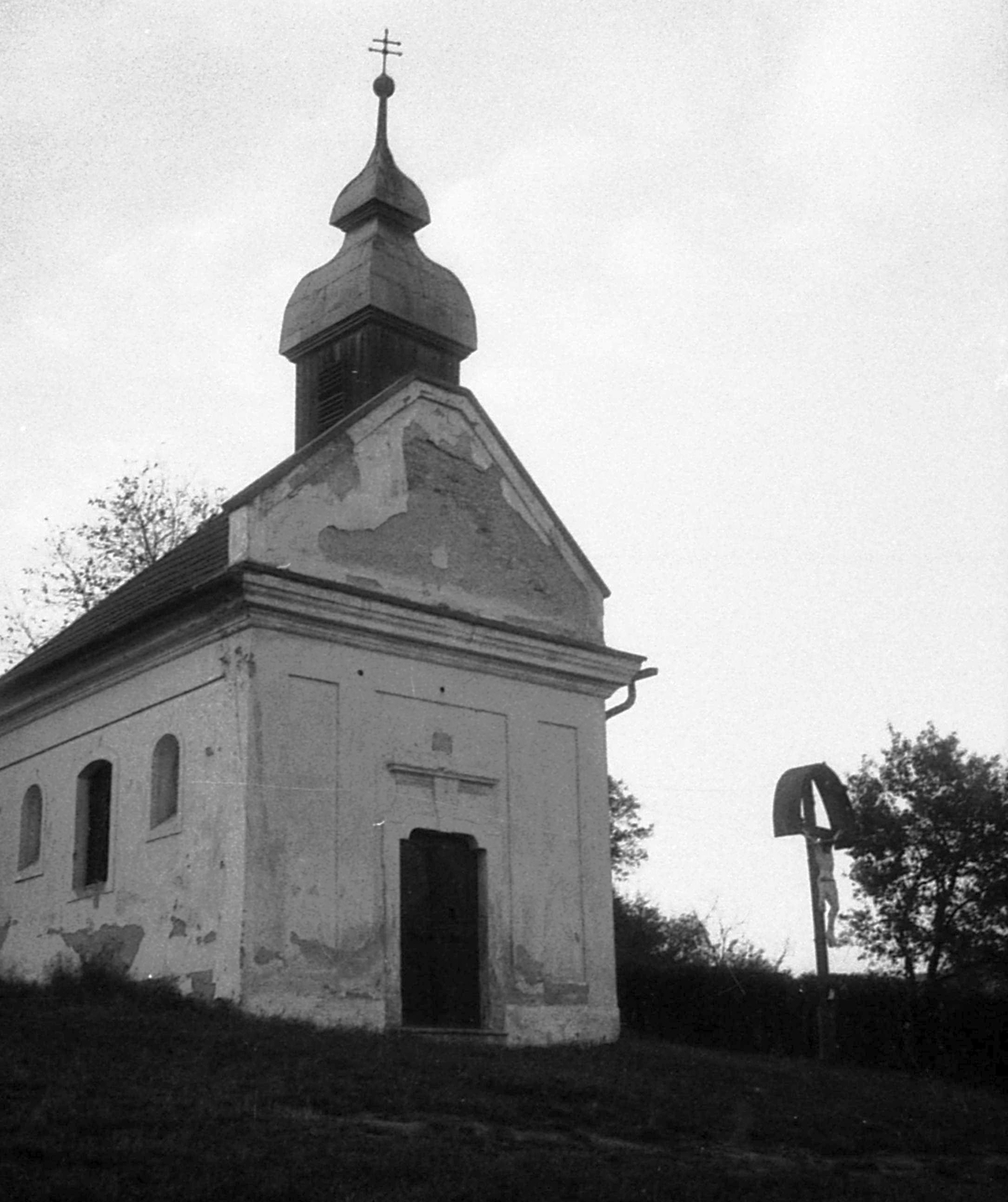 Magyarország, Nagymaros, Kálvária kápolna., 1975, Mészöly Leonóra, kápolna, Fortepan #27383