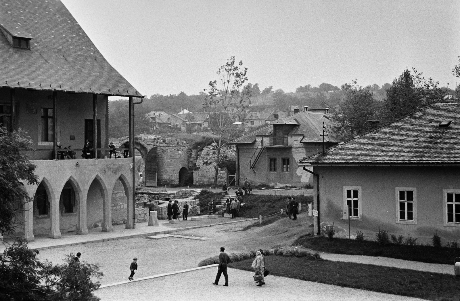 Hungary, Eger, Vár, Püspöki palota., 1963, Szilvási hagyaték, castle, Fortepan #273840
