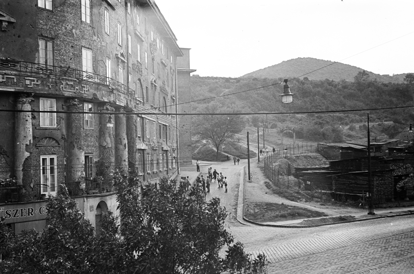 Hungary, Óbuda, Budapest III., a Bécsi út 92-es számú ház a Doberdó út sarkán., 1964, Szilvási hagyaték, street view, Budapest, Fortepan #273862
