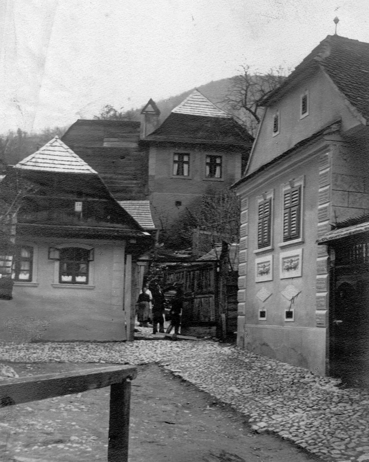 1941, Mészöly Leonóra, utcakép, Fortepan #27414