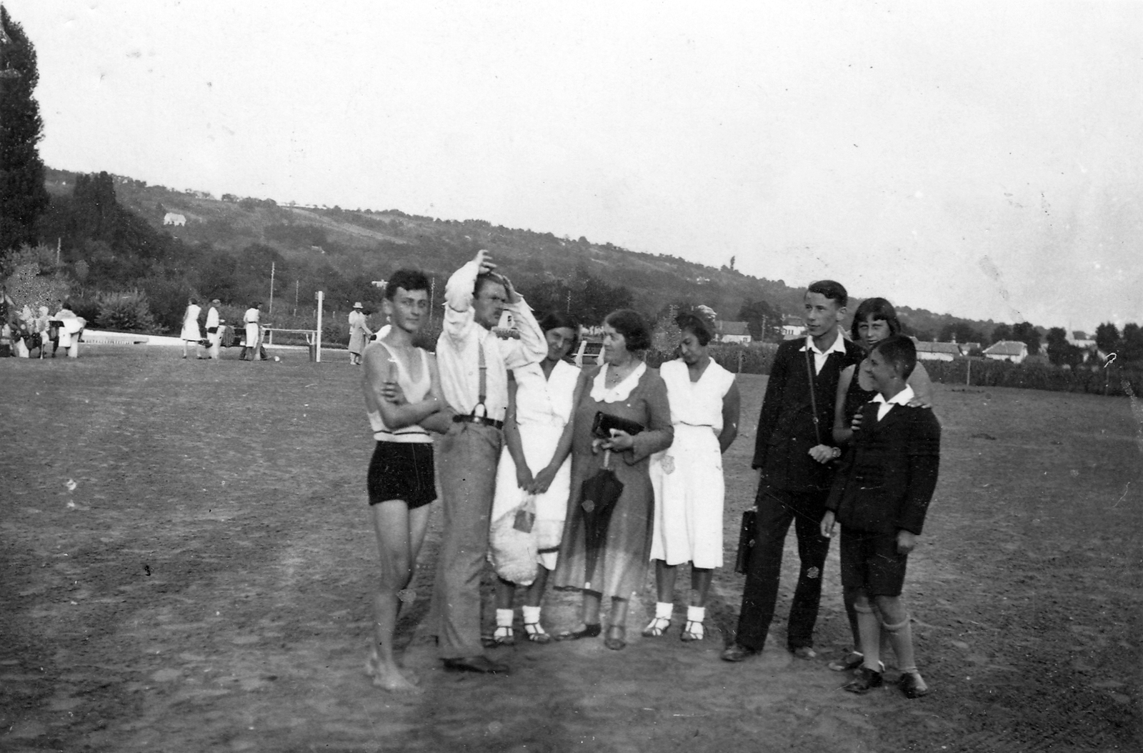 1930, Molnár Gyula, pitch, sport jersey, Fortepan #274542