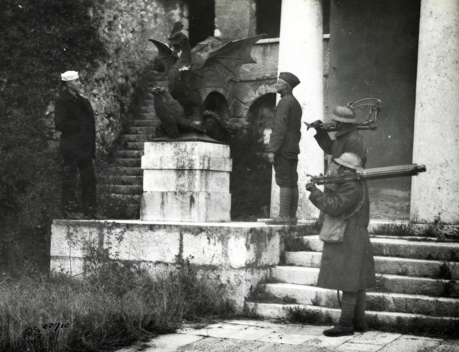 Croatia,Adriatic Sea, Rijeka, Trsat (ekkor önálló, ma a város része), vár., 1918, National Archives, Fortepan #274611