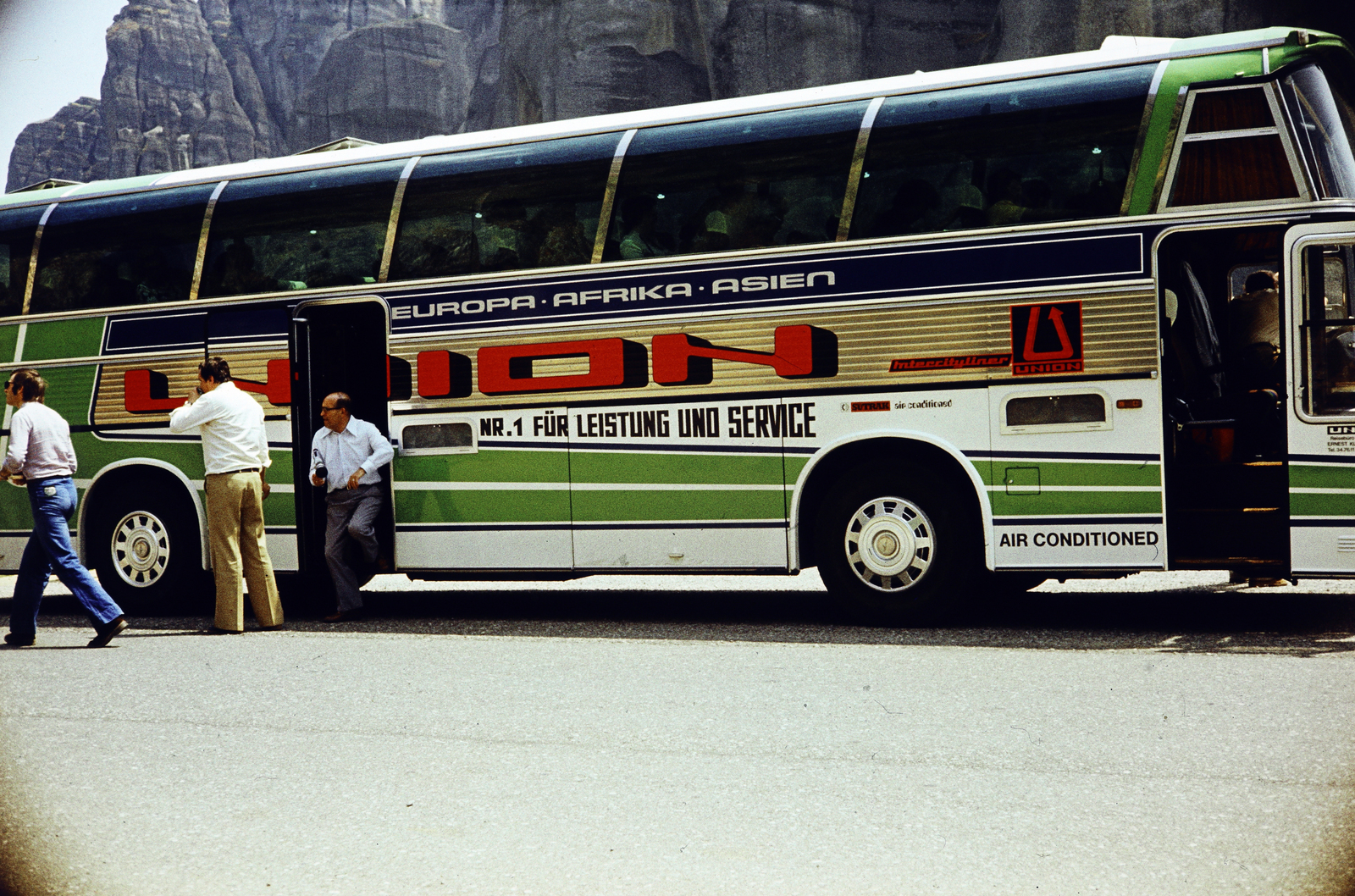 1973, Kristek Pál, autóbusz, Neoplan Intercityliner, Fortepan #275008