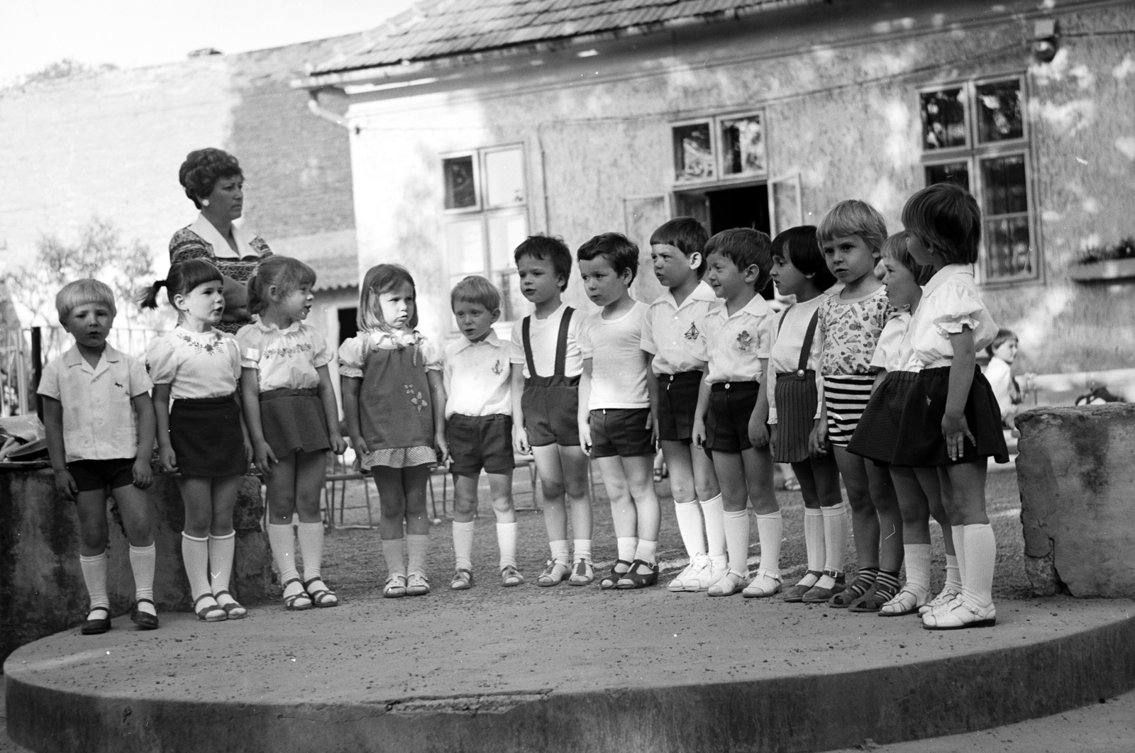 1976, Hajdú György, nursery, Fortepan #275070