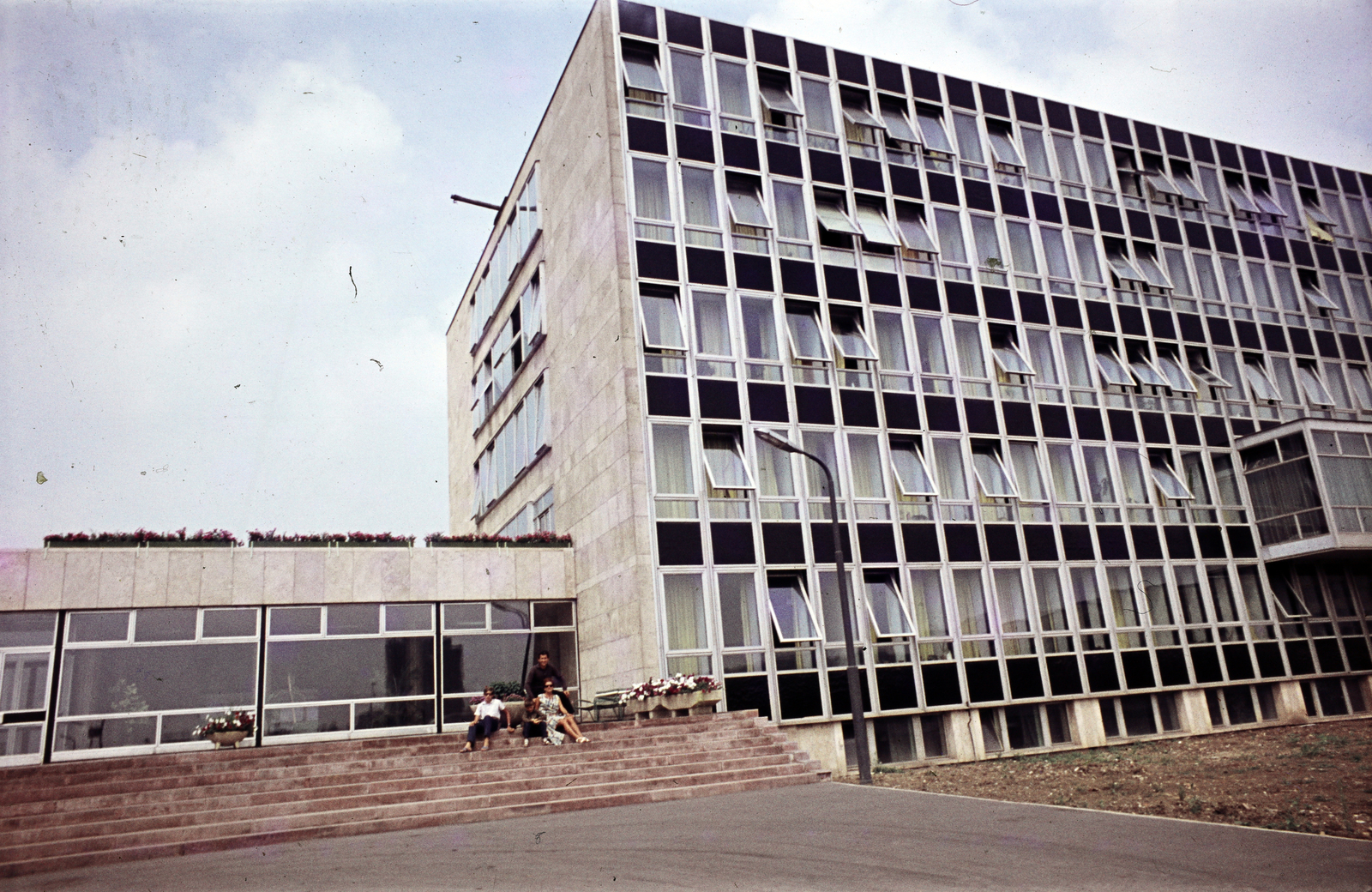 Hungary, Miskolc, Egyetemváros, Nehézipari Műszaki Egyetem (később Miskolci Egyetem), A/4 főépület., 1968, Páldi Vince, Fortepan #275259