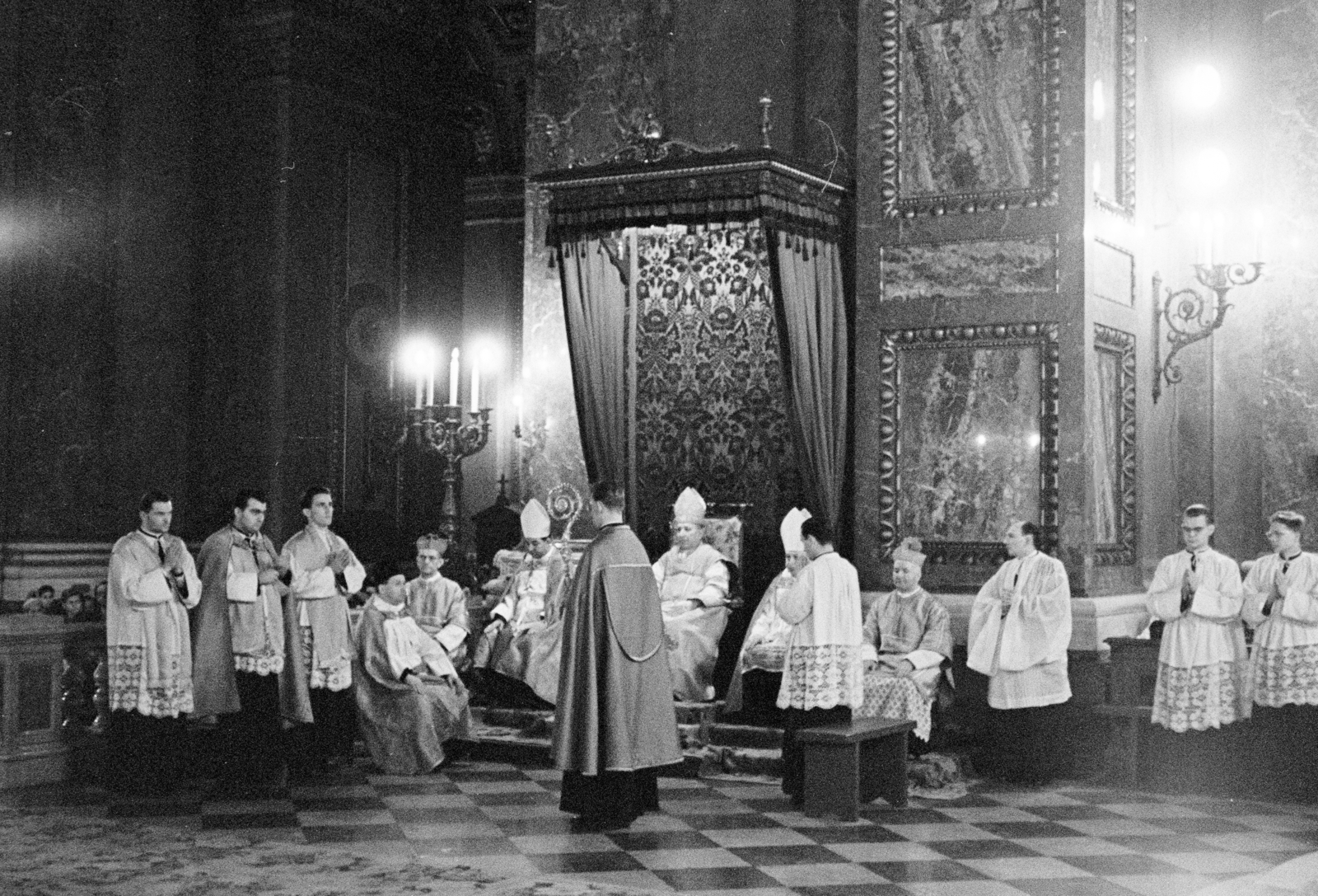 Hungary, Budapest V., Szent István tér, Szent István-bazilika., 1962, Hámori Gyula, Budapest, Fortepan #276071