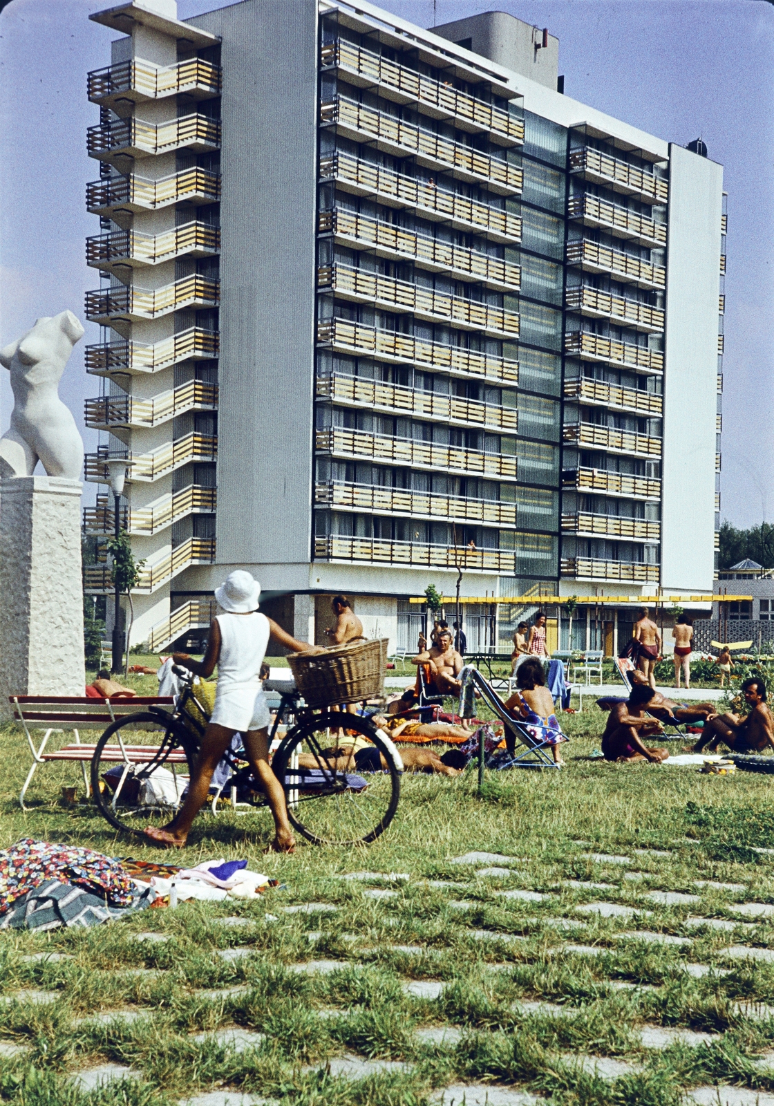 1973, Monoki Miklós, sculpture, Fortepan #276925