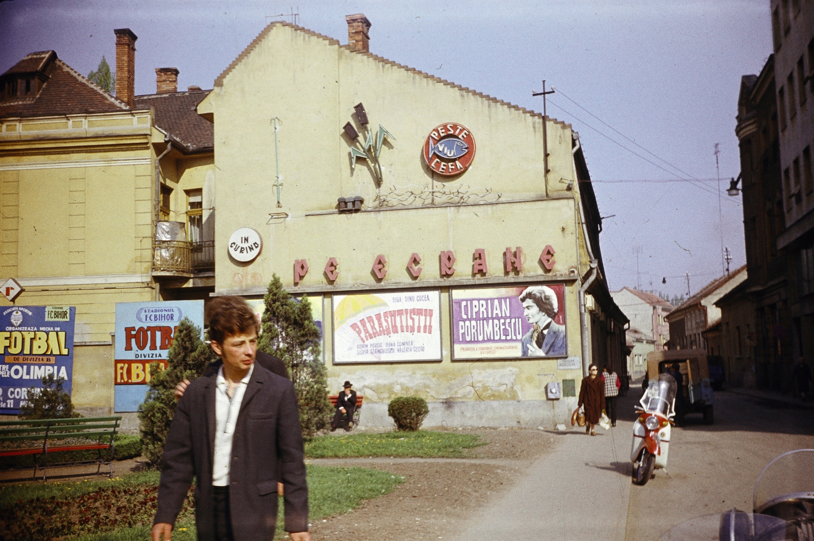 Romania,Transylvania, Oradea, Bémer tér (Piata Regele Ferdinand I), szemben a Szent János utca (Strada Ady Endre)., 1974, Monoki Miklós, Best of, Fortepan #276954