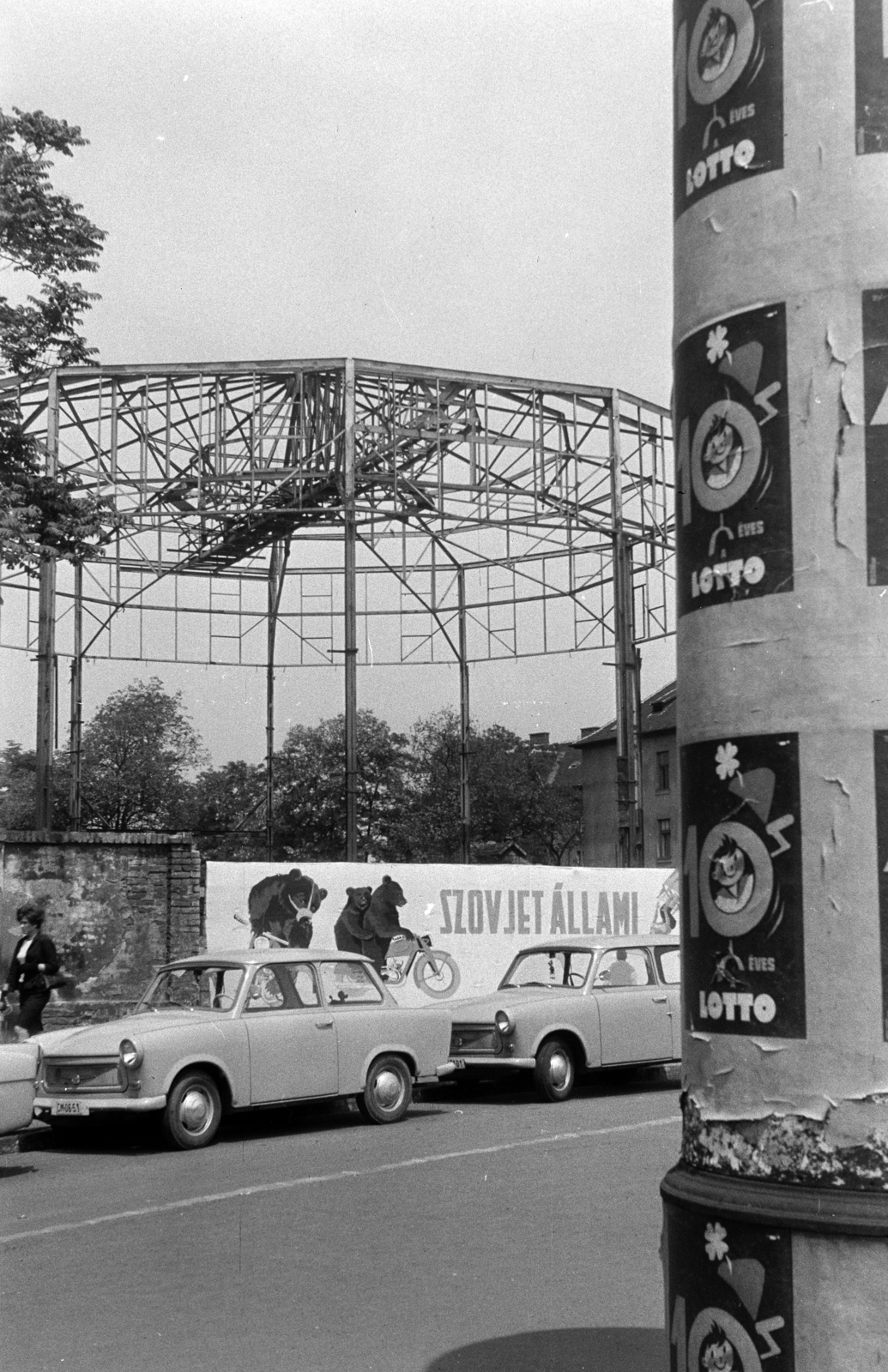 1969, Obetkó Miklós, rendszám, Trabant 601, Fortepan #277053