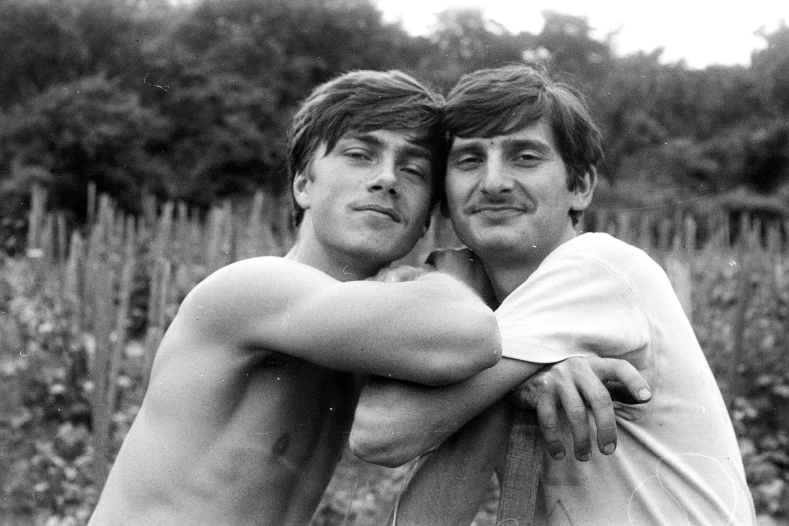 1970, Obetkó Miklós, friendship, Fortepan #277060