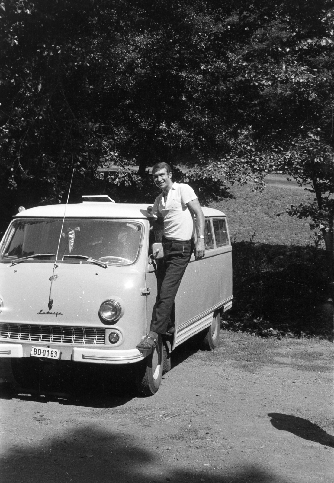 1970, Obetkó Miklós, number plate, RAF-brand, Fortepan #277270