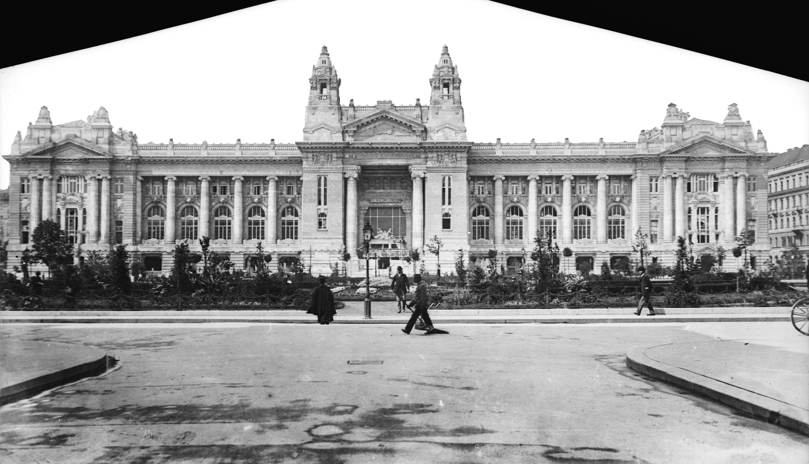 Magyarország, Budapest V., Szabadság tér, Tőzsdepalota (Alpár Ignác, 1902-1907)., 1905, Deutsche Fotothek / Brück und Sohn, középület, Tőzsde, Alpár Ignác-terv, Budapest, Fortepan #277741