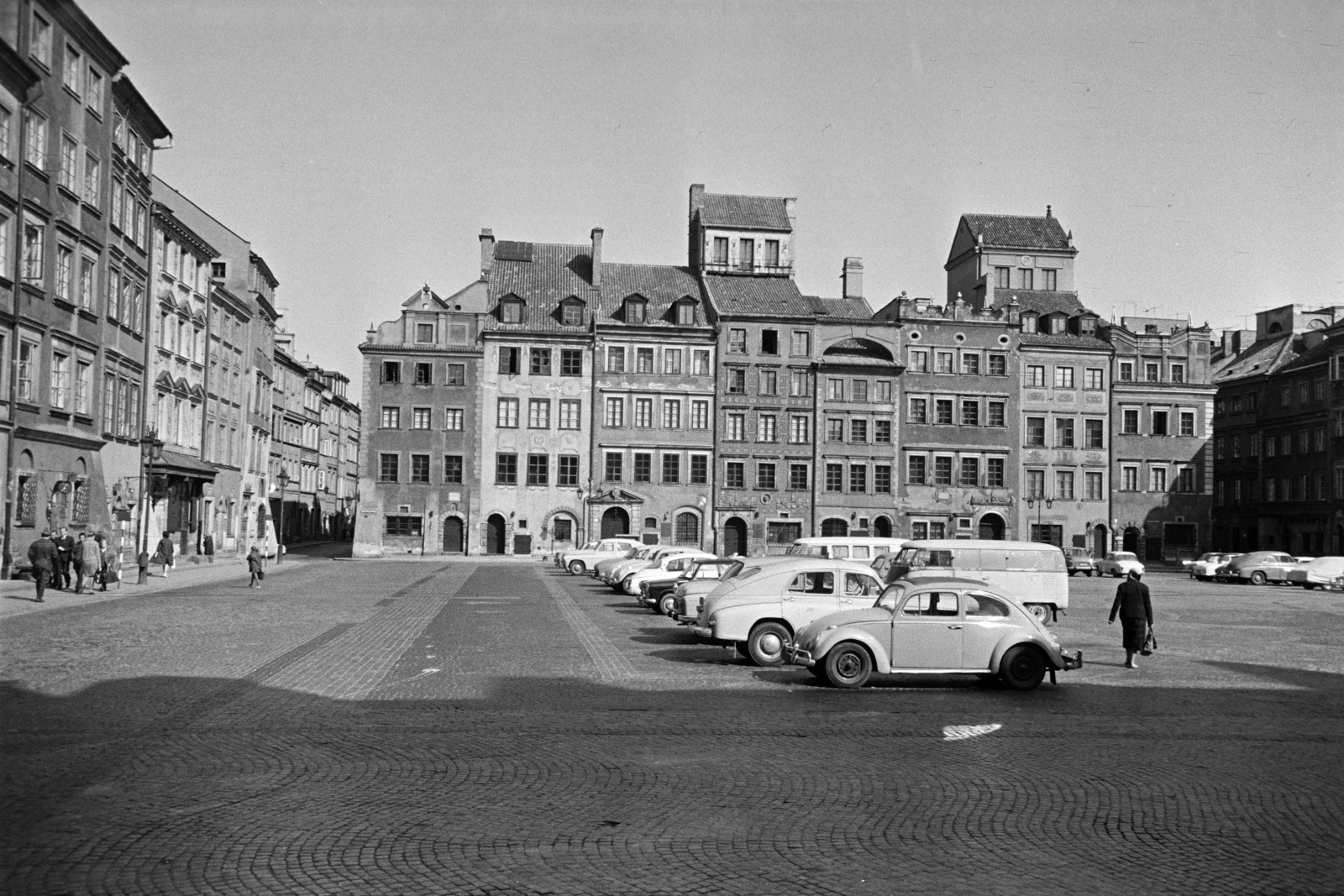 Poland, Warsaw, Óvárosi piactér (Rynek Starego Miasta)., 1968, Artfókusz, Fortepan #277972