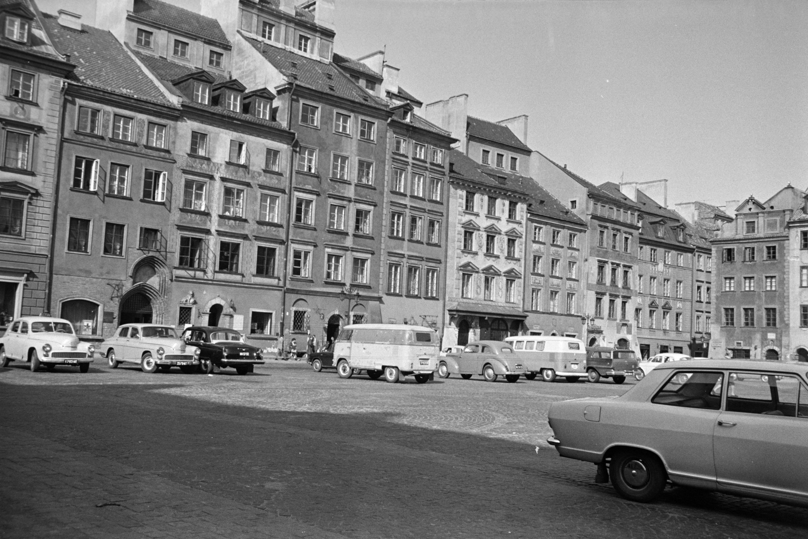 Lengyelország, Varsó, Óvárosi piactér (Rynek Starego Miasta)., 1968, Artfókusz, Fábián József, Fortepan #277974