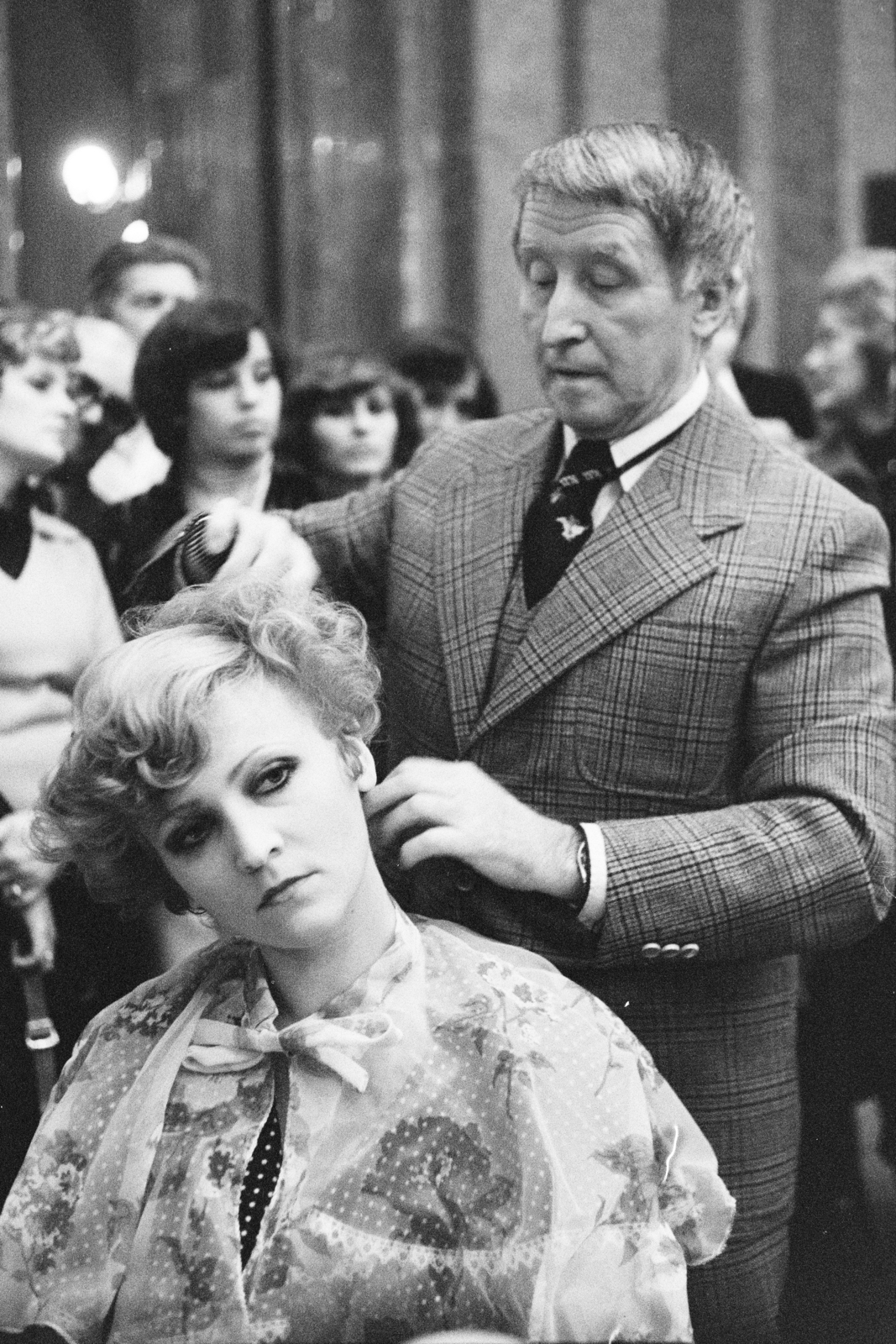 1974, Artfókusz, competition, hairdresser, hairdo, Fortepan #277988