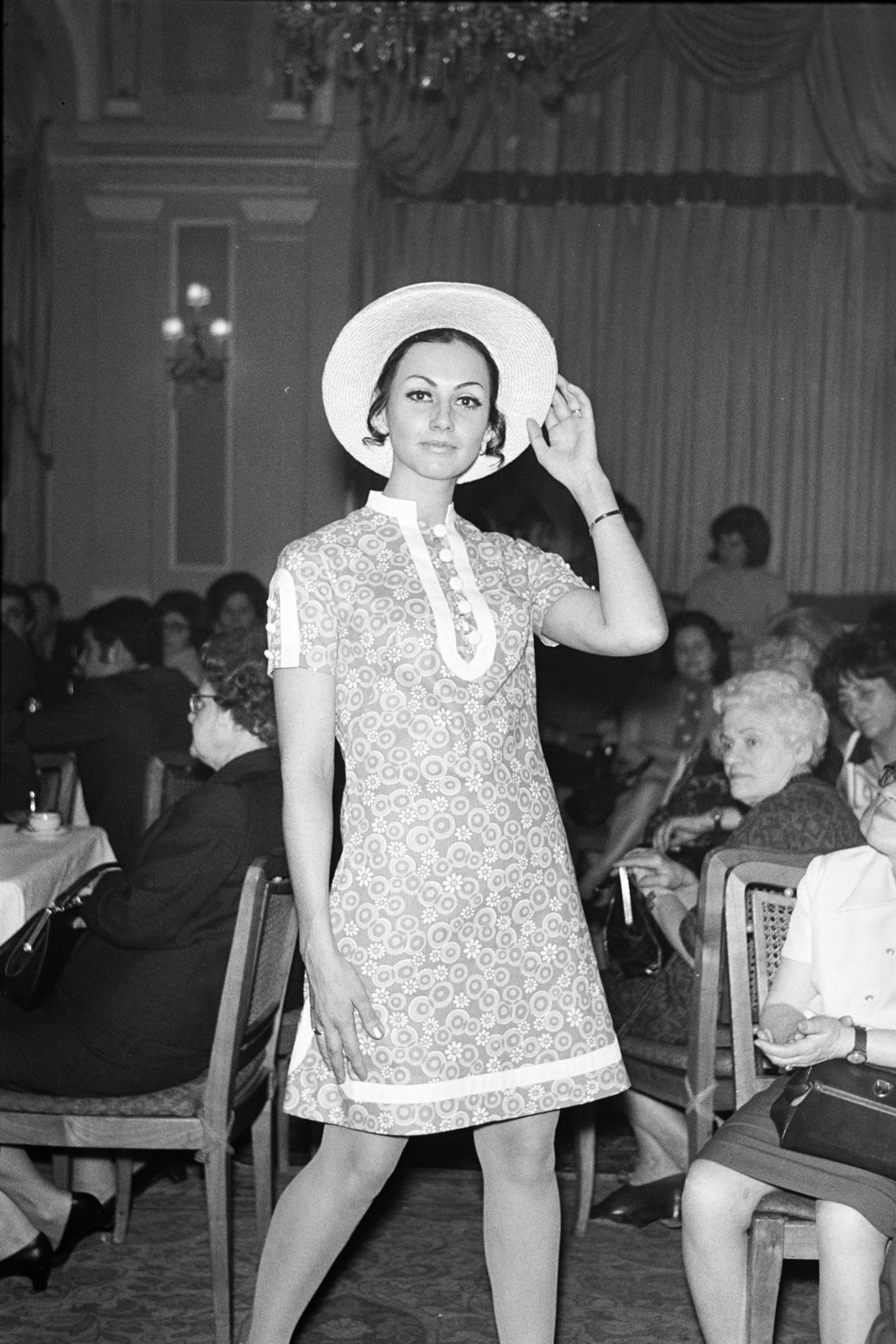 1969, Artfókusz, fashion show, Fortepan #278012
