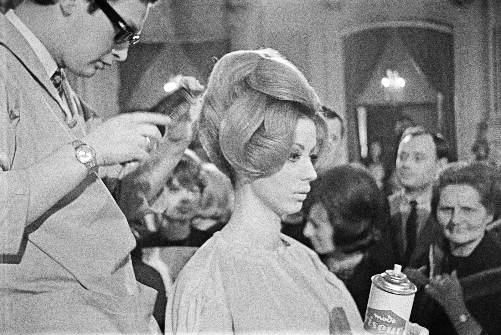 1963, Artfókusz, lady, hairdresser, Fortepan #278047
