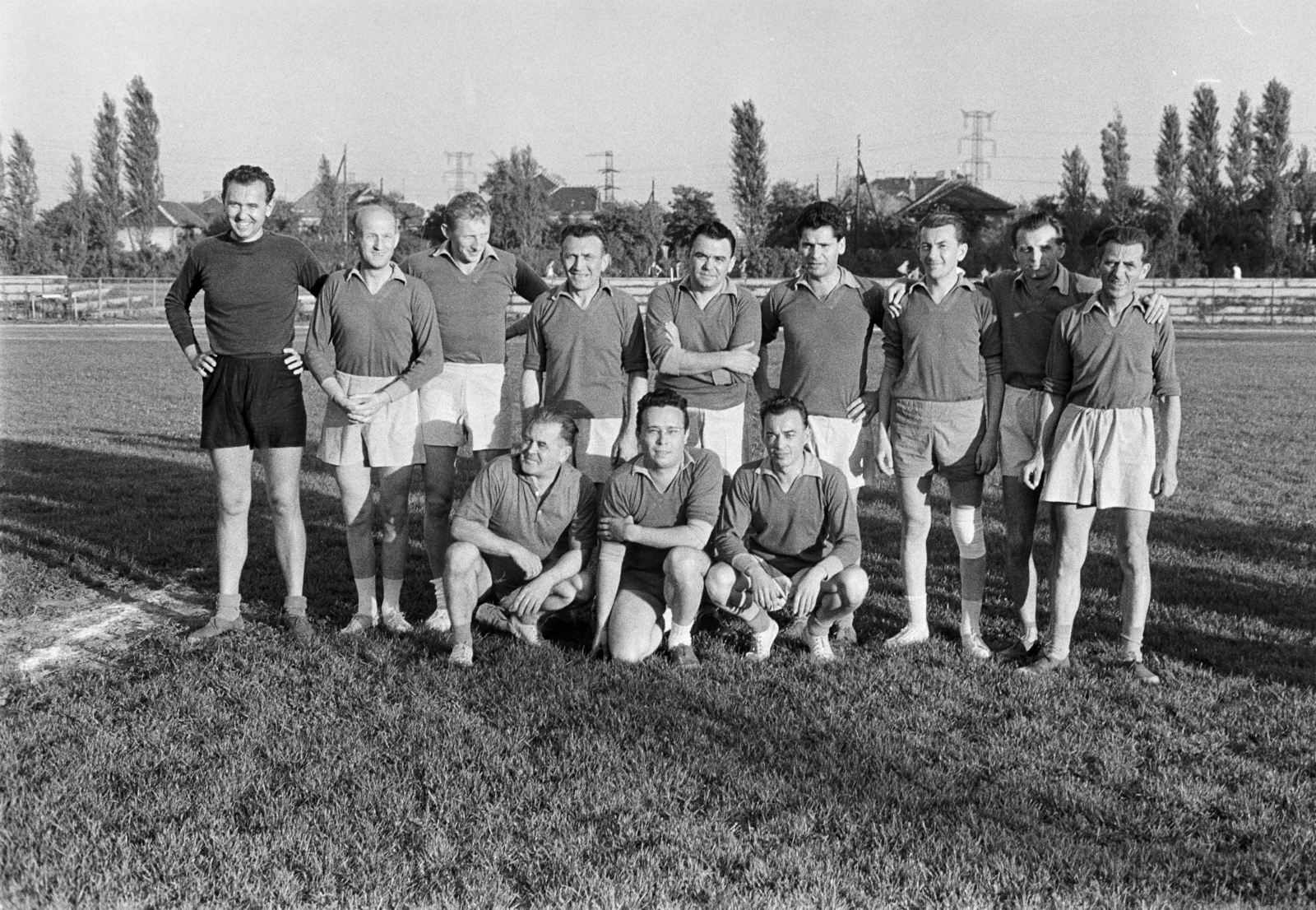 1965, Artfókusz, soccer team, Fortepan #278107