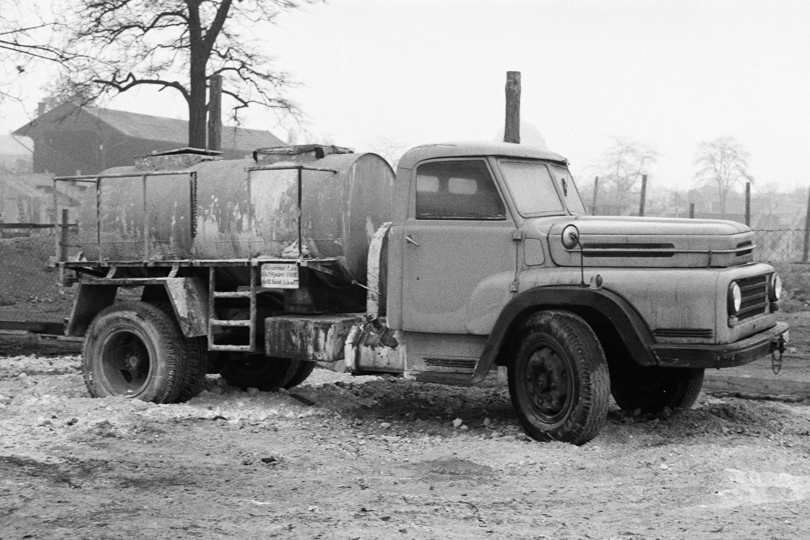 1961, Artfókusz, tanker, Csepel D450, Fortepan #278155