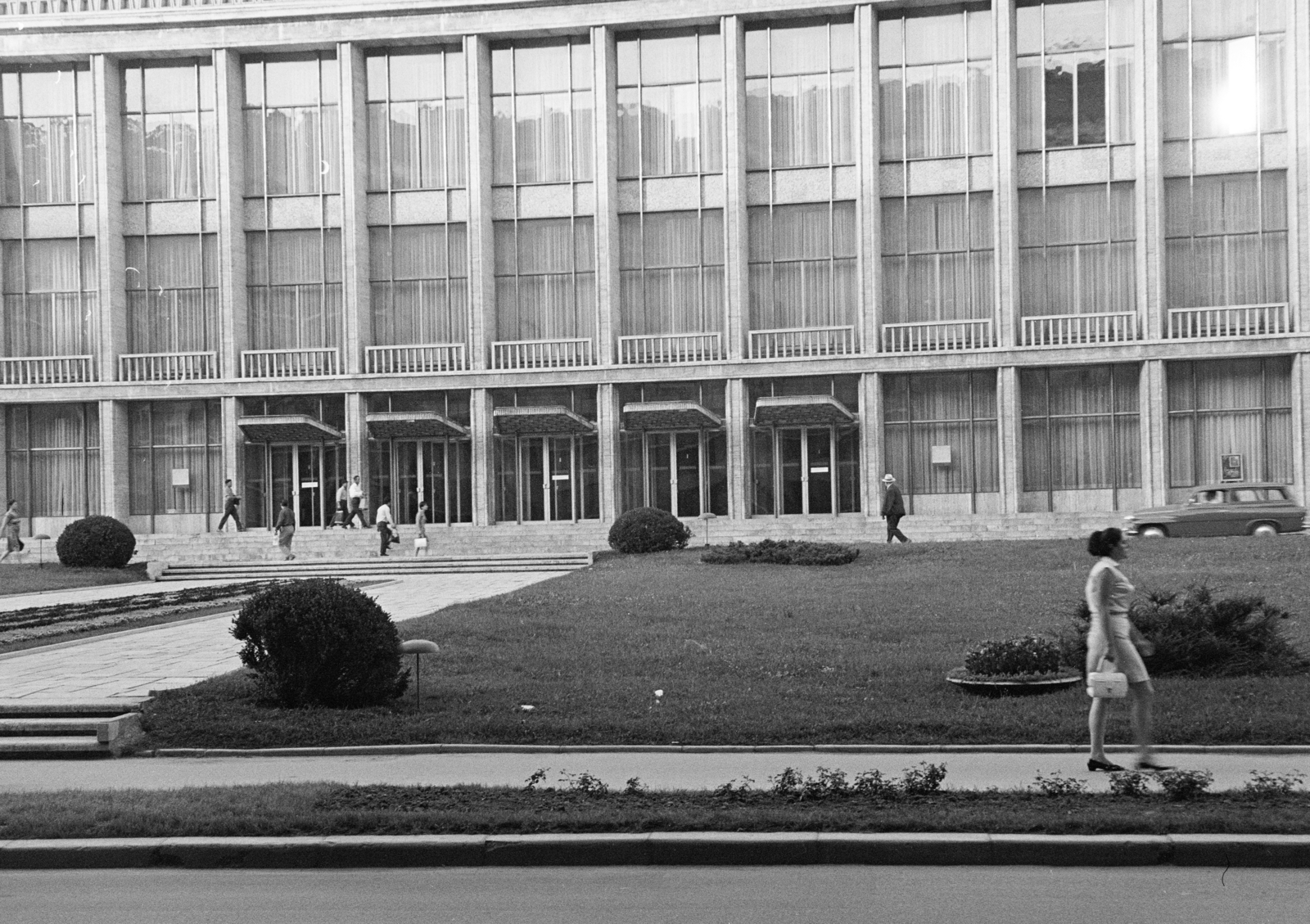 Románia, Bukarest, Strada Ion Câmpineau, Sala Palatului (koncert terem)., 1968, Artfókusz, Fábián József, Fortepan #278218