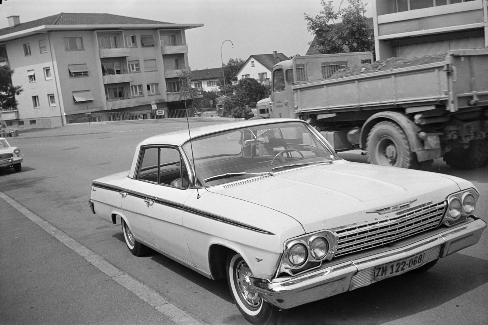 1967, Artfókusz, Fábián József, Chevrolet-márka, Chevrolet Impala, Fortepan #278379