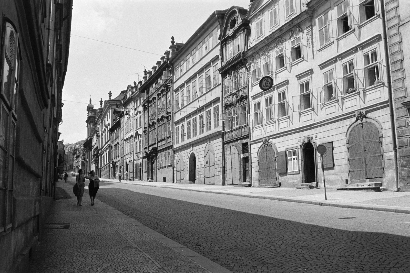 Csehország, Prága, Nerudova ulice., 1961, Artfókusz, Fábián József, Csehszlovákia, Fortepan #278381