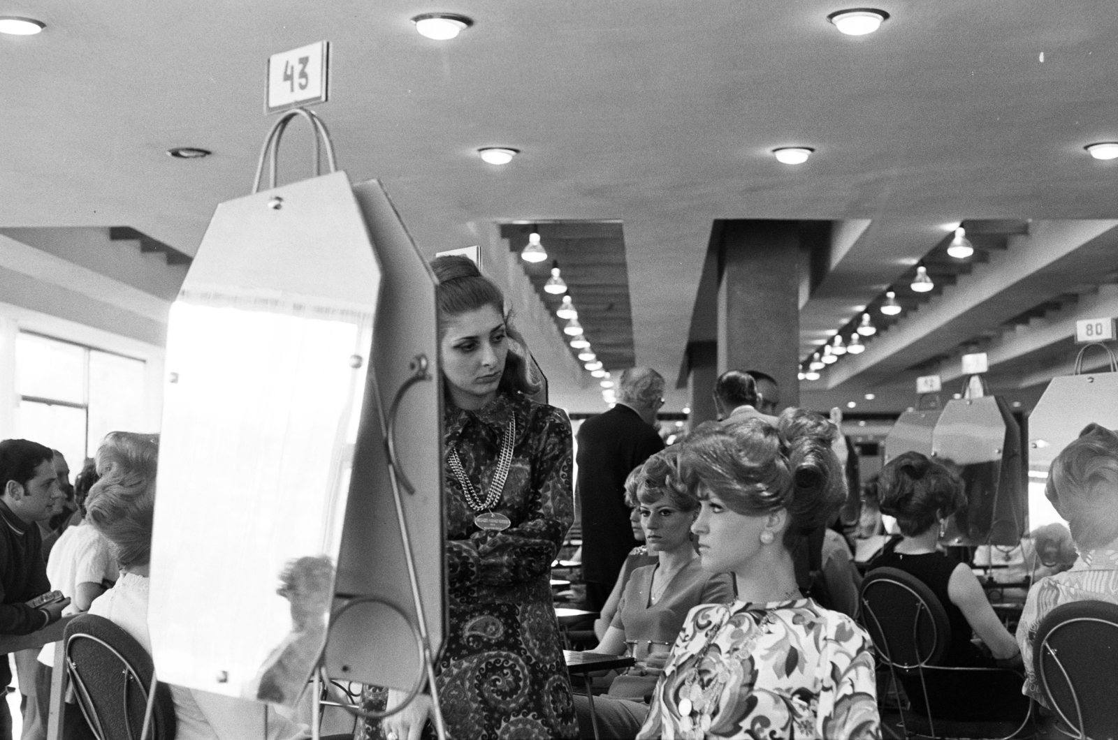 1969, Artfókusz, hairdo, Best of, Fortepan #278446