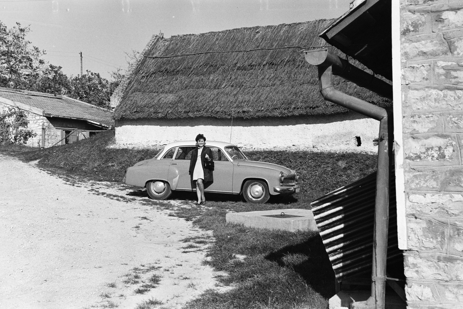 1966, Artfókusz, Fábián József, Wartburg 311/312, jármű, Fortepan #278516