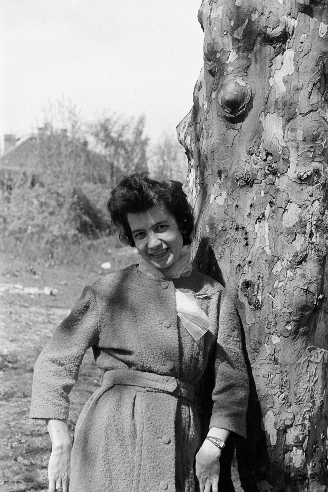 1960, Artfókusz, Fábián József, póz, hölgy, Fortepan #278560