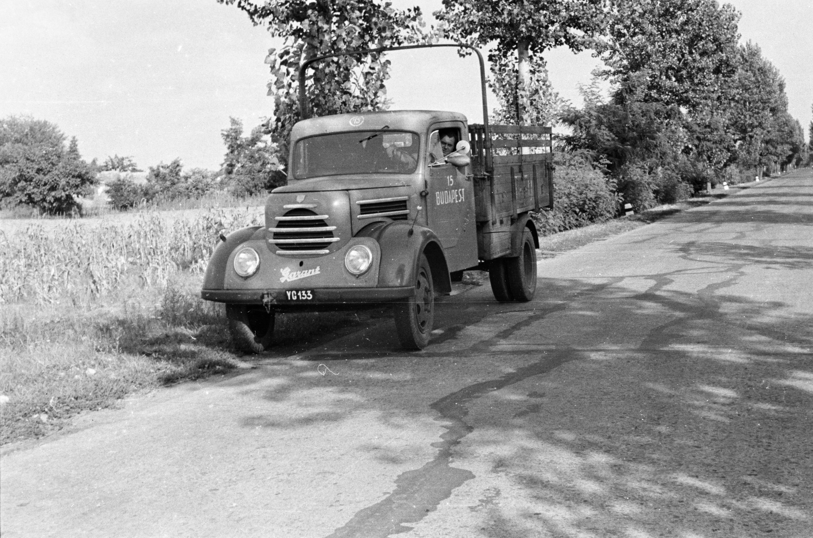 1962, Artfókusz, Fábián József, Robur Garant, rendszám, Fortepan #278702