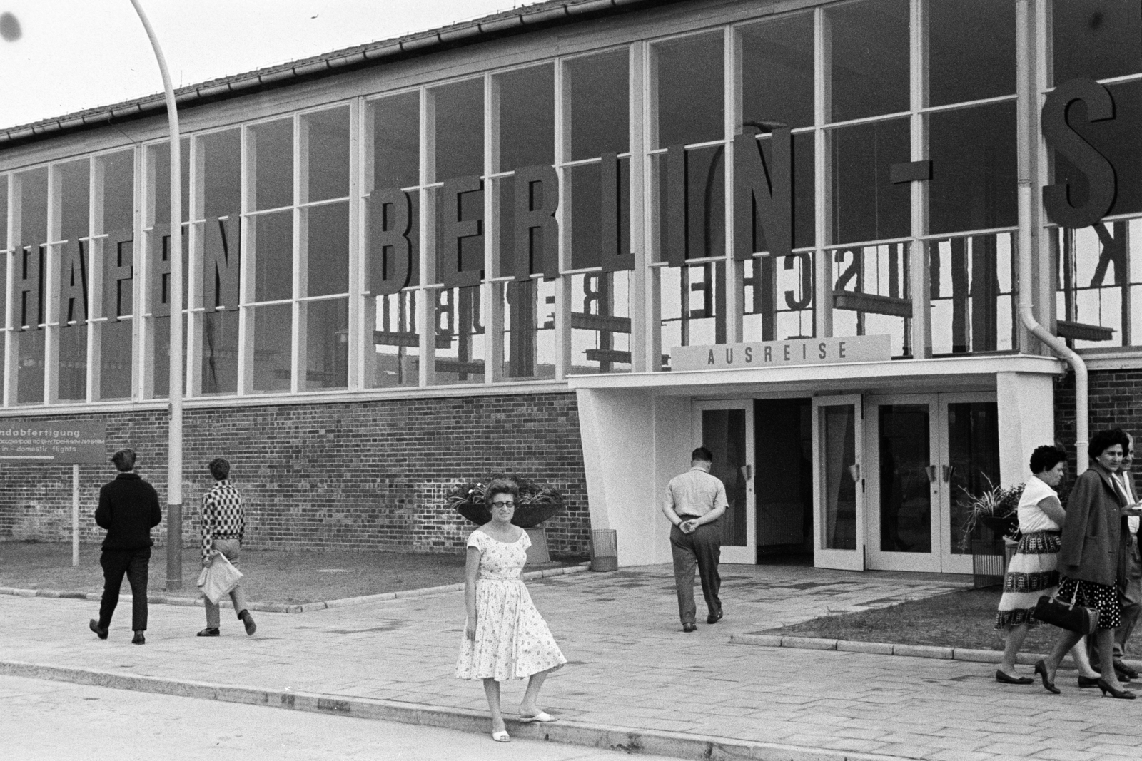 Germany, Berlin, Schönefeld repülőtér., 1963, Artfókusz, GDR, East-Berlin, Fortepan #278819