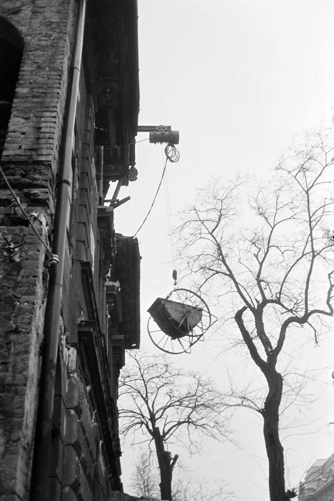 Hungary, Budapest XIV., Szabó József utca 8/b számú ház a Thököly út sarkán., 1961, Artfókusz, Budapest, Fortepan #279274