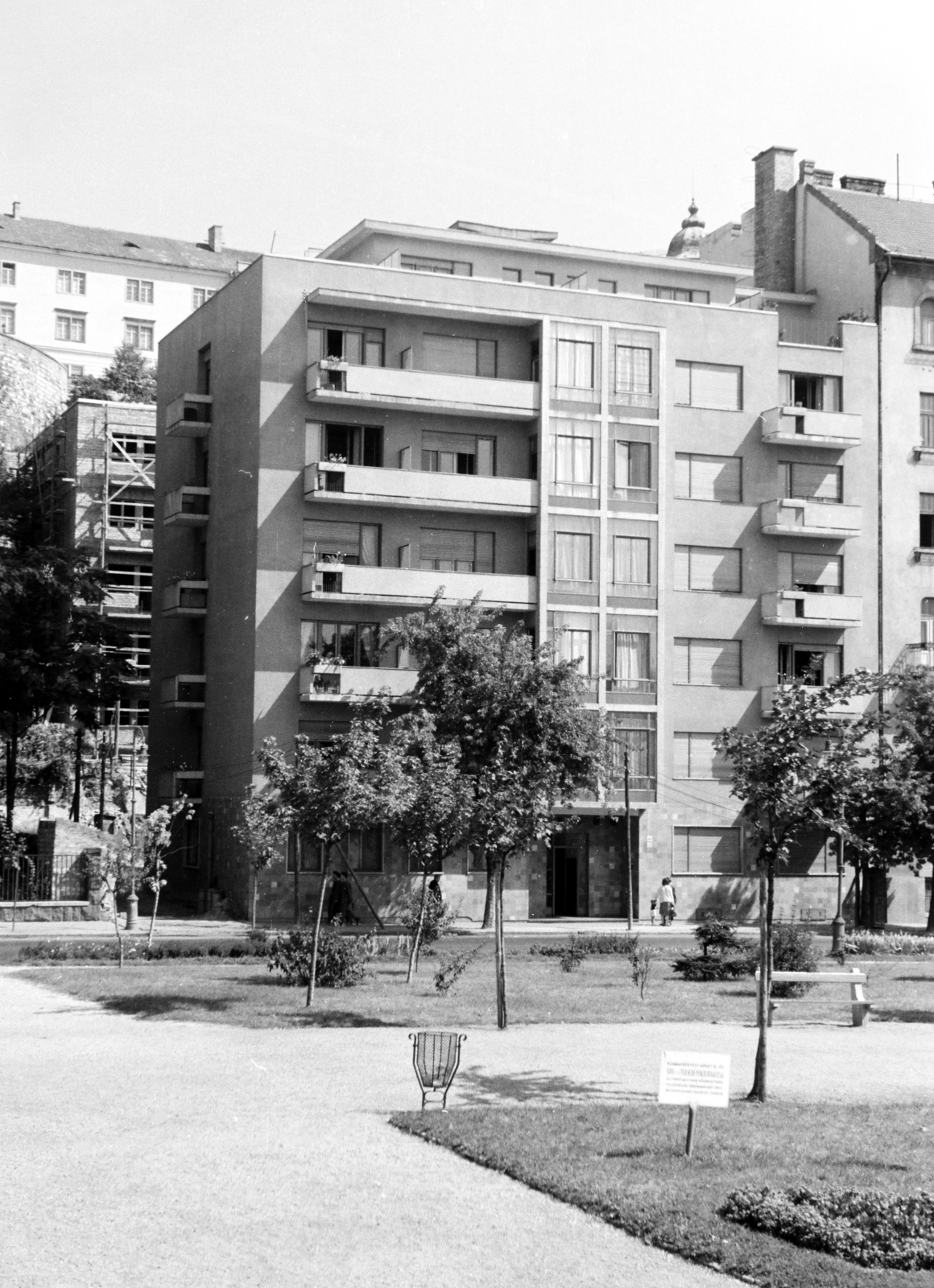 Hungary, Budapest I., Vérmező, szemben az Attila út 131-es számú ház., 1961, Artfókusz, Budapest, Fortepan #279283