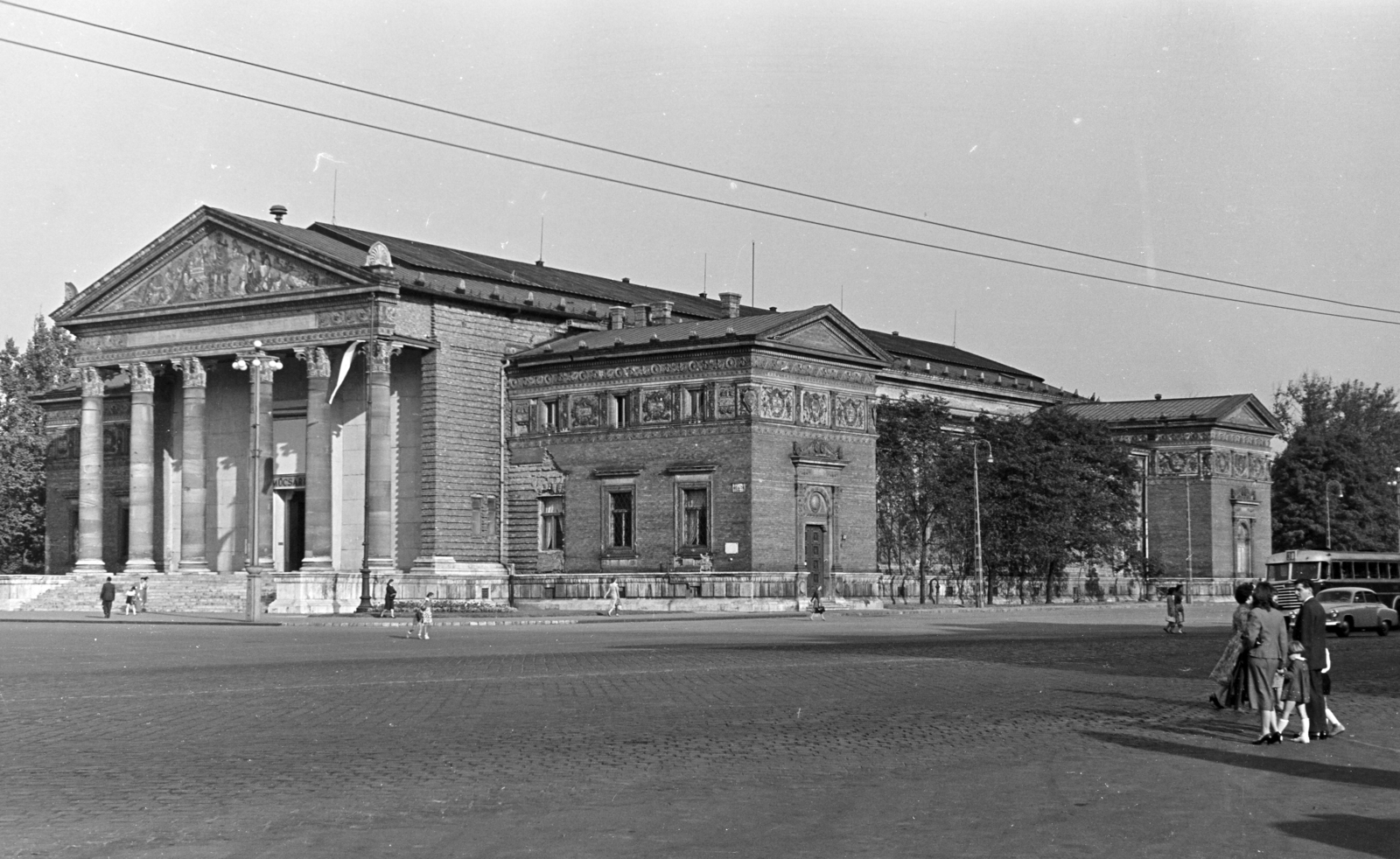 Hungary, Budapest XIV., Hősök tere, Műcsarnok., 1967, Artfókusz, Budapest, Fortepan #279513