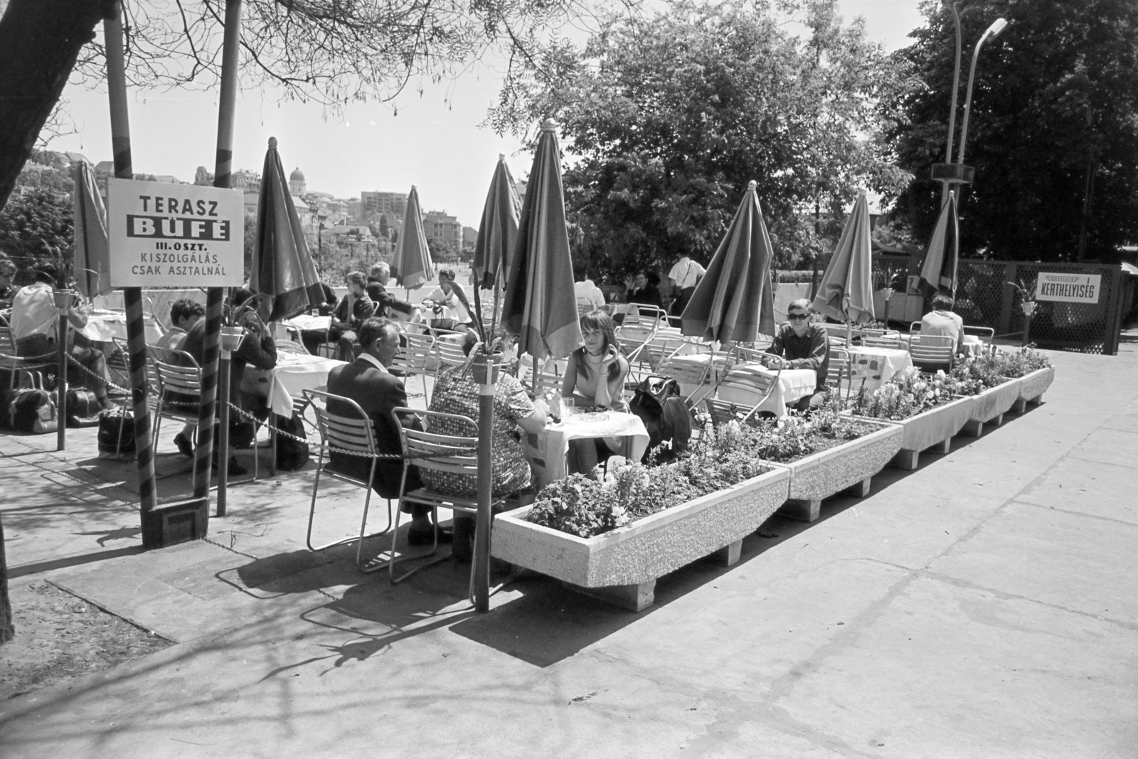 Hungary, Budapest I., Déli pályaudvar, Utasellátó étterem., 1967, Artfókusz, Budapest, Fortepan #279533