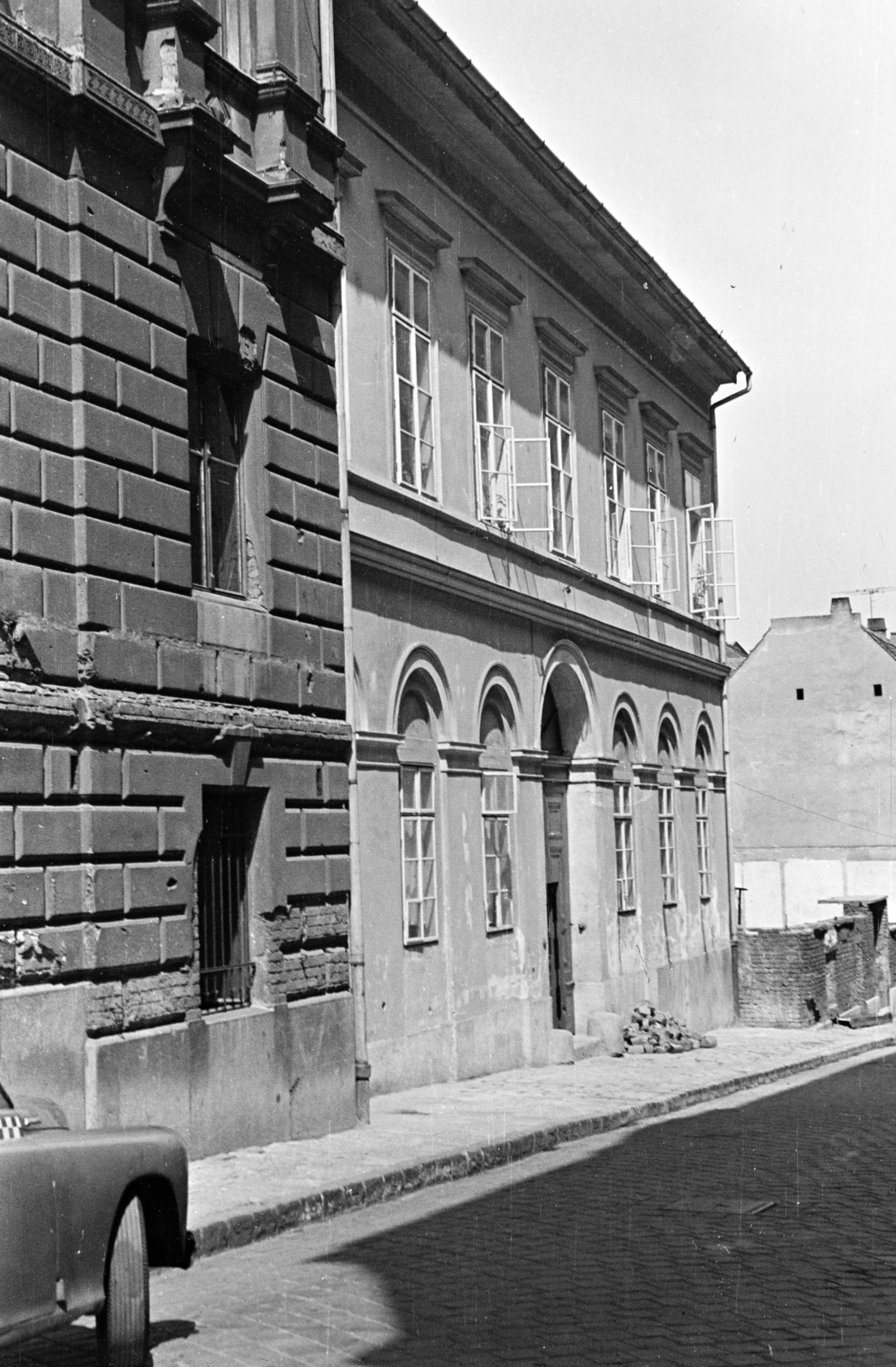 Magyarország, Budapest I., Szalag utca, középen a 12. számú ház., 1960, Artfókusz, Fábián József, bérház, Budapest, Fortepan #279602