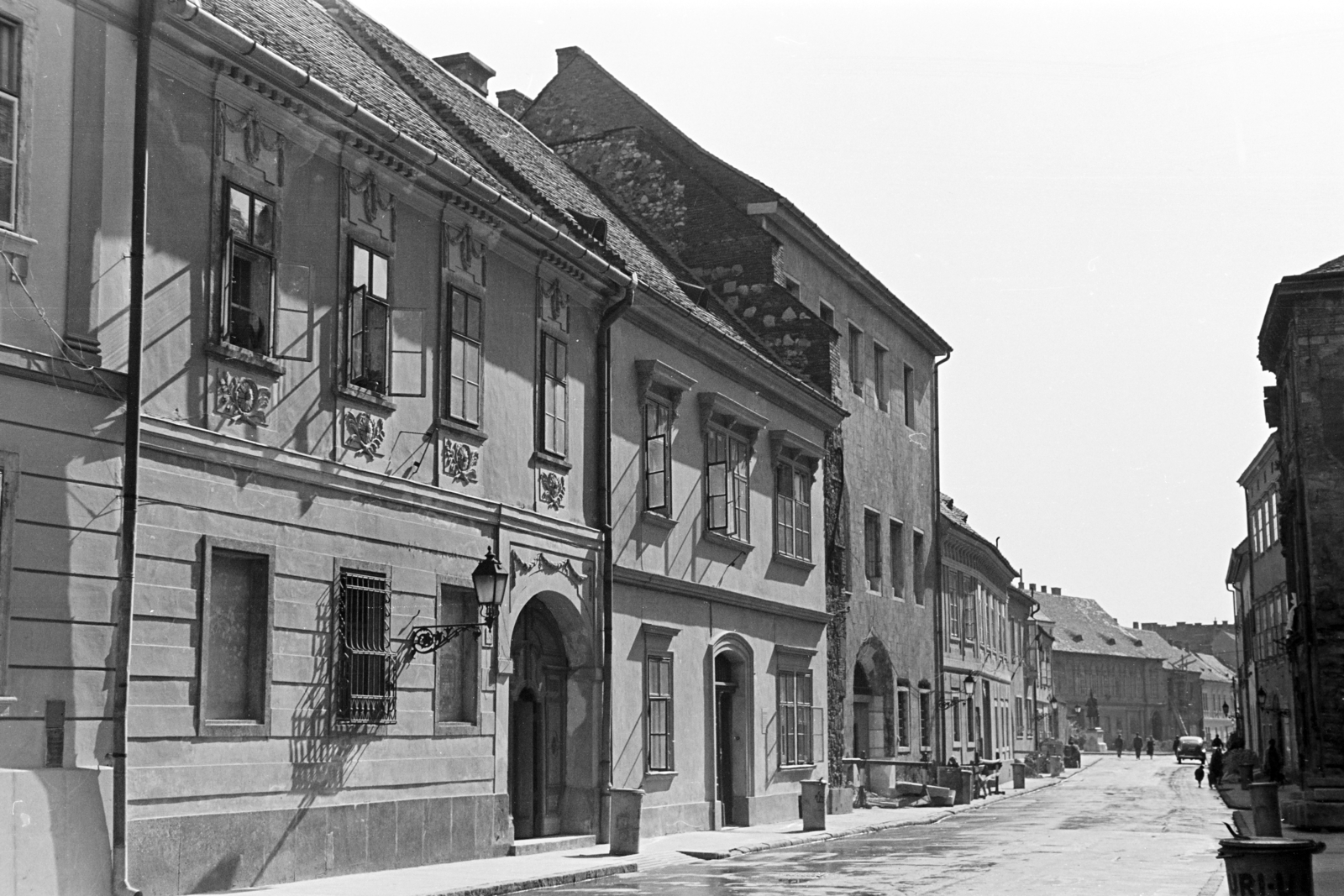 Hungary, Budapest I., Úri utca, szemben a 35., 33. és 31-es számú ház., 1960, Artfókusz, Budapest, Fortepan #279682