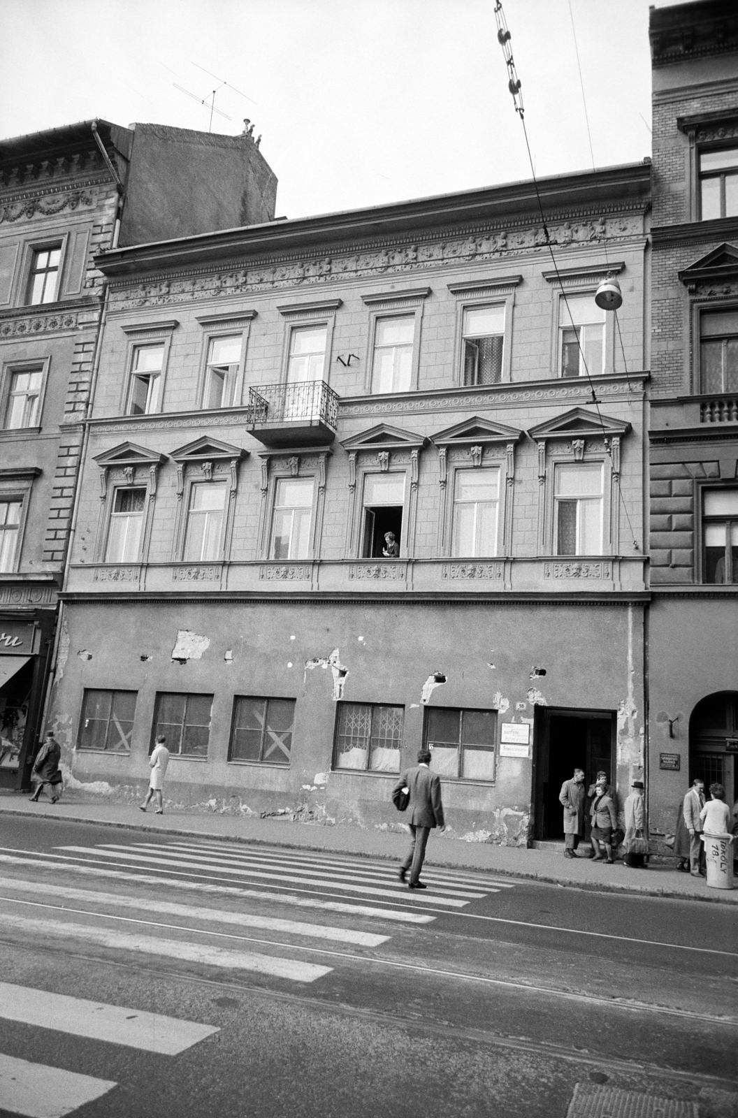 Magyarország, Budapest VII., Thököly út, szemben középen a 18-as számú ház., 1969, Artfókusz, Fábián József, Budapest, Fortepan #279796