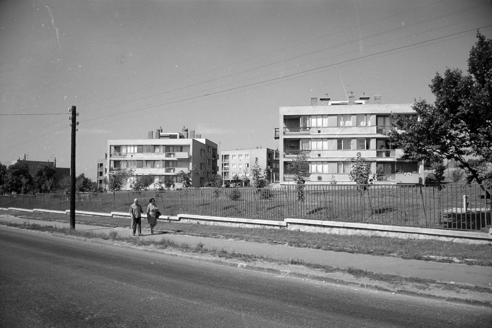 Magyarország, Budapest XII., Eötvös út 47-53., KFKI lakótelep., 1968, Artfókusz, Fábián József, Budapest, Fortepan #279855