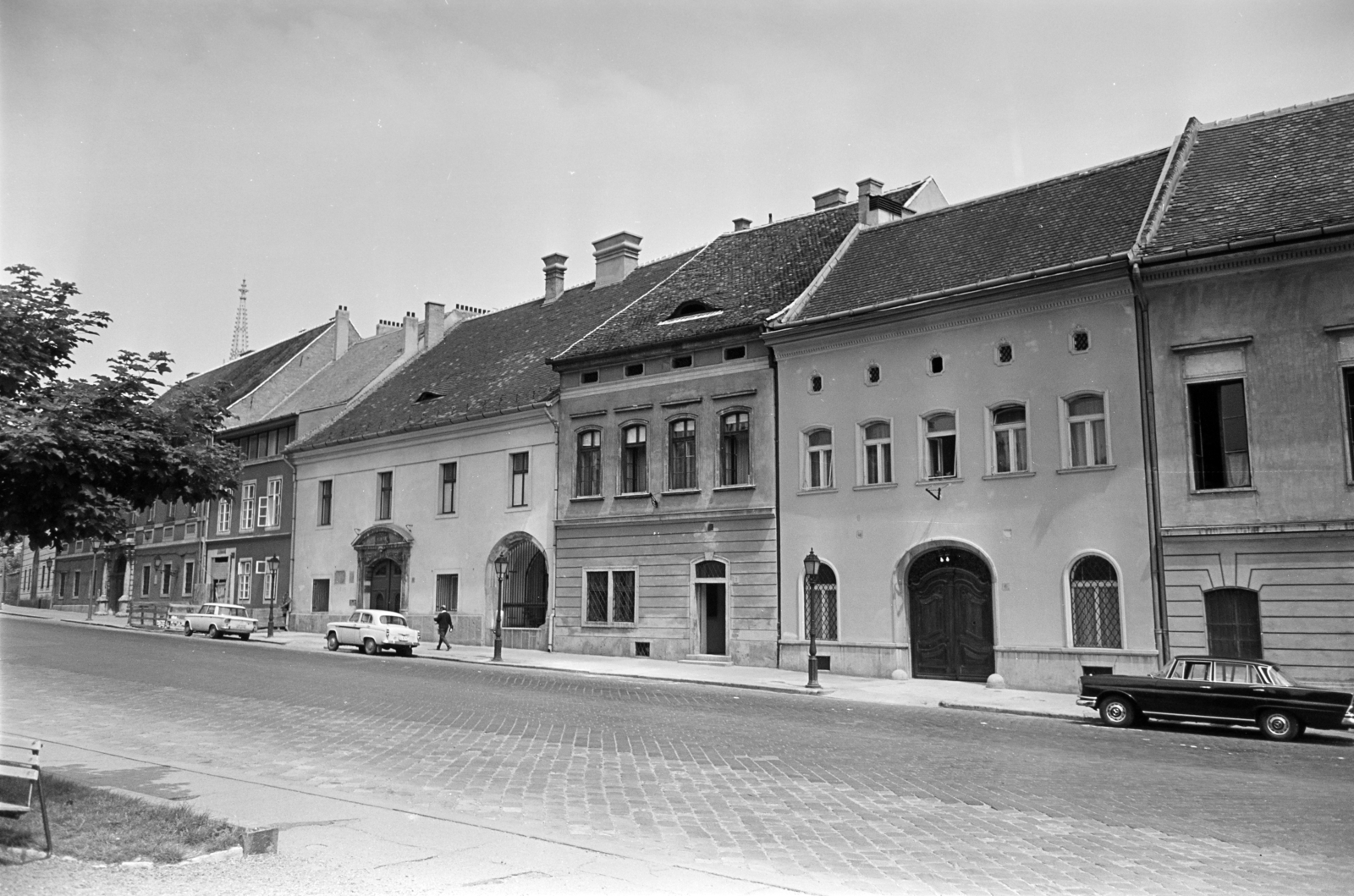 Hungary, Budapest I., Dísz tér a Tárnok utca felé nézve., 1967, Artfókusz, Budapest, Fortepan #279873