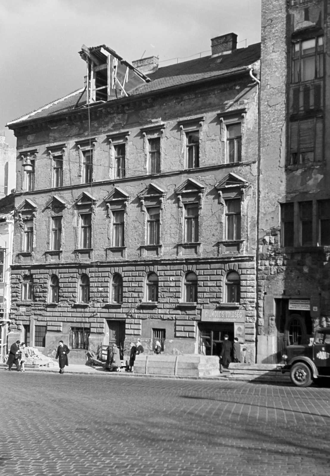 Hungary, Budapest I., Mészáros utca, szemben a 8. számú ház., 1960, Artfókusz, Budapest, Fortepan #279899