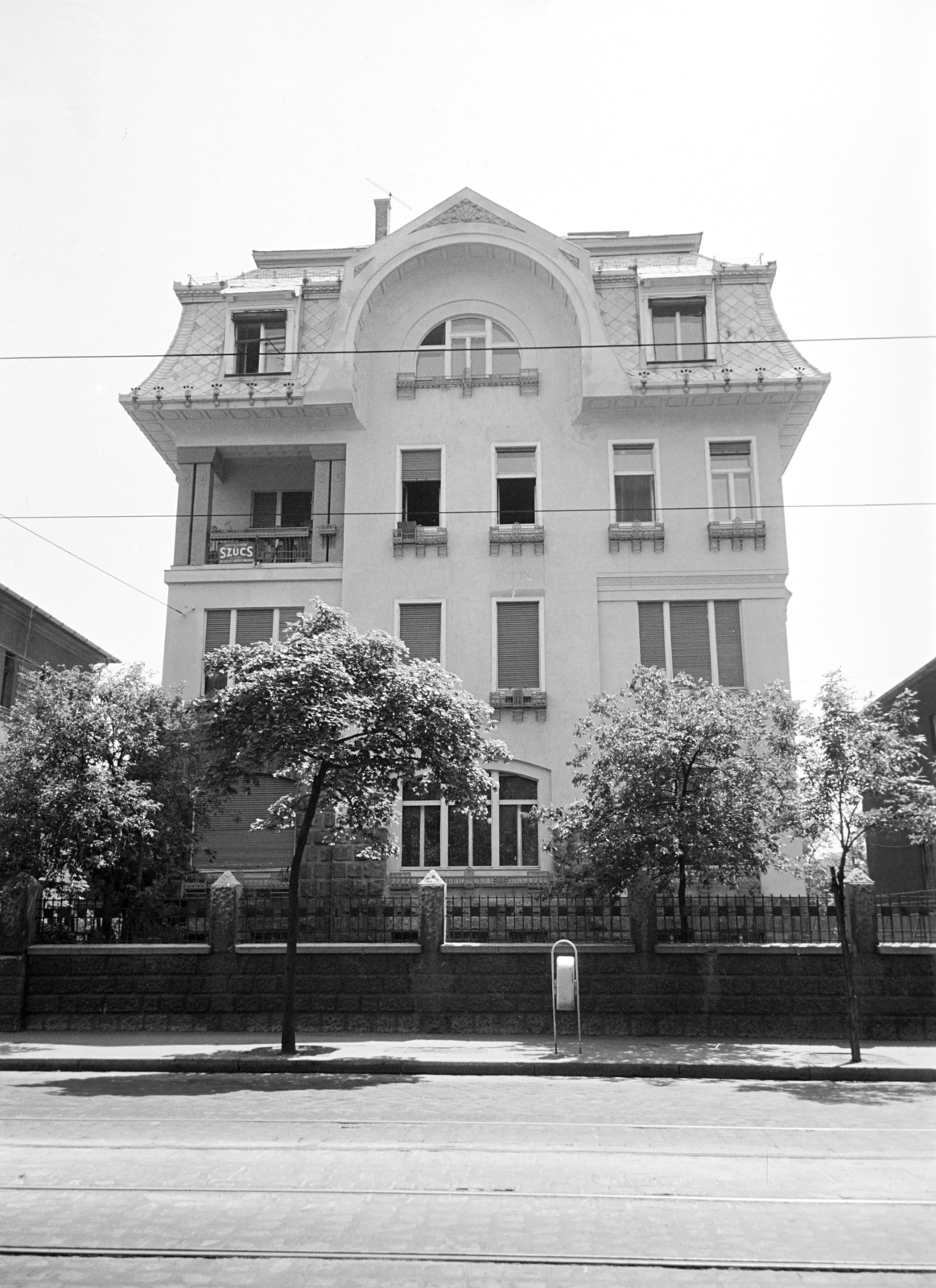 Hungary, Budapest XIV., Thököly út, a felújított 61-es számú ház., 1964, Artfókusz, Budapest, Fortepan #279946