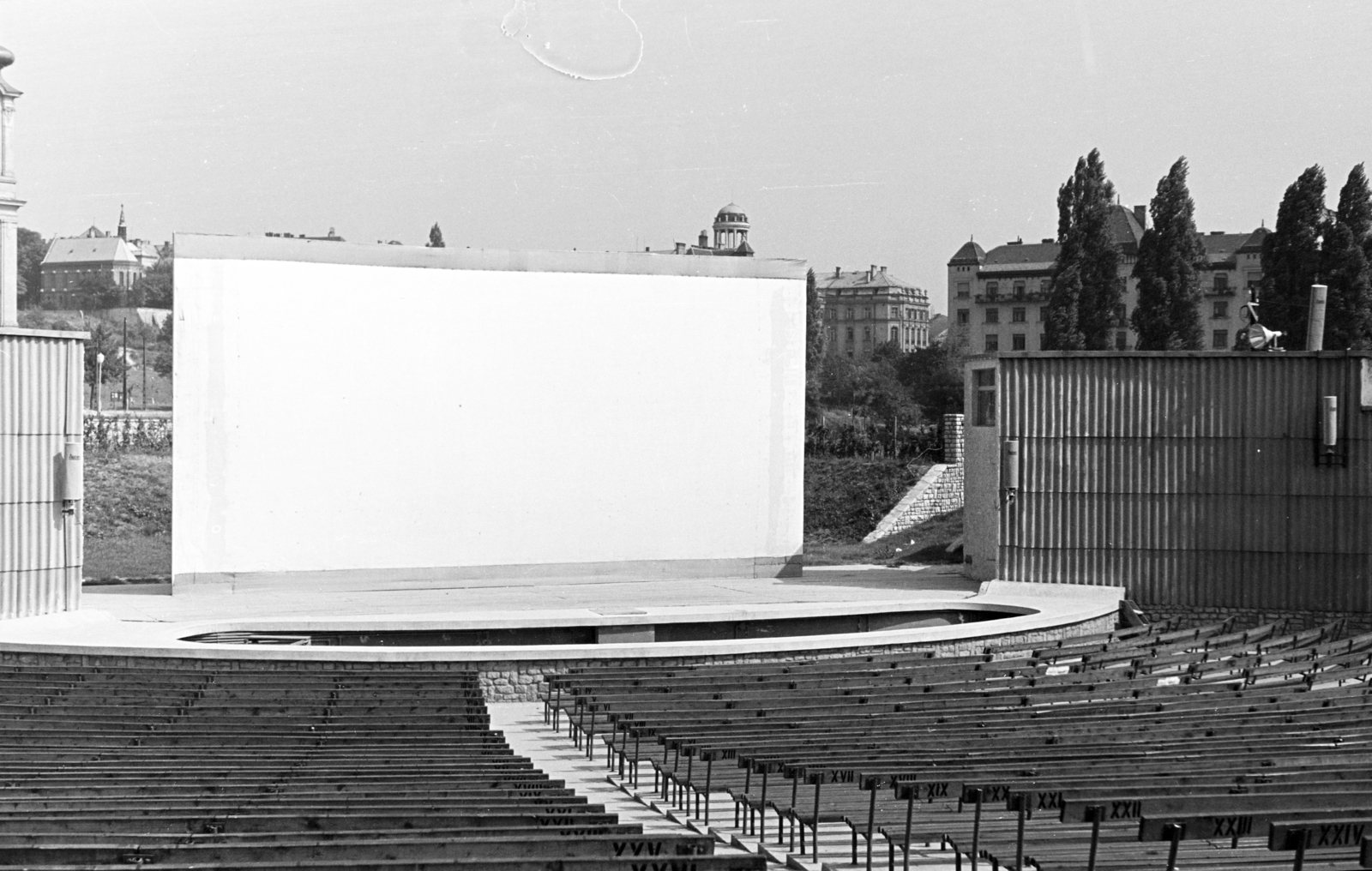 Magyarország, Budapest XI., Bartók Színpad (később Budai Parkszínpad) a Feneketlen-tó mellett., 1965, Artfókusz, Fábián József, Budapest, Fortepan #279999