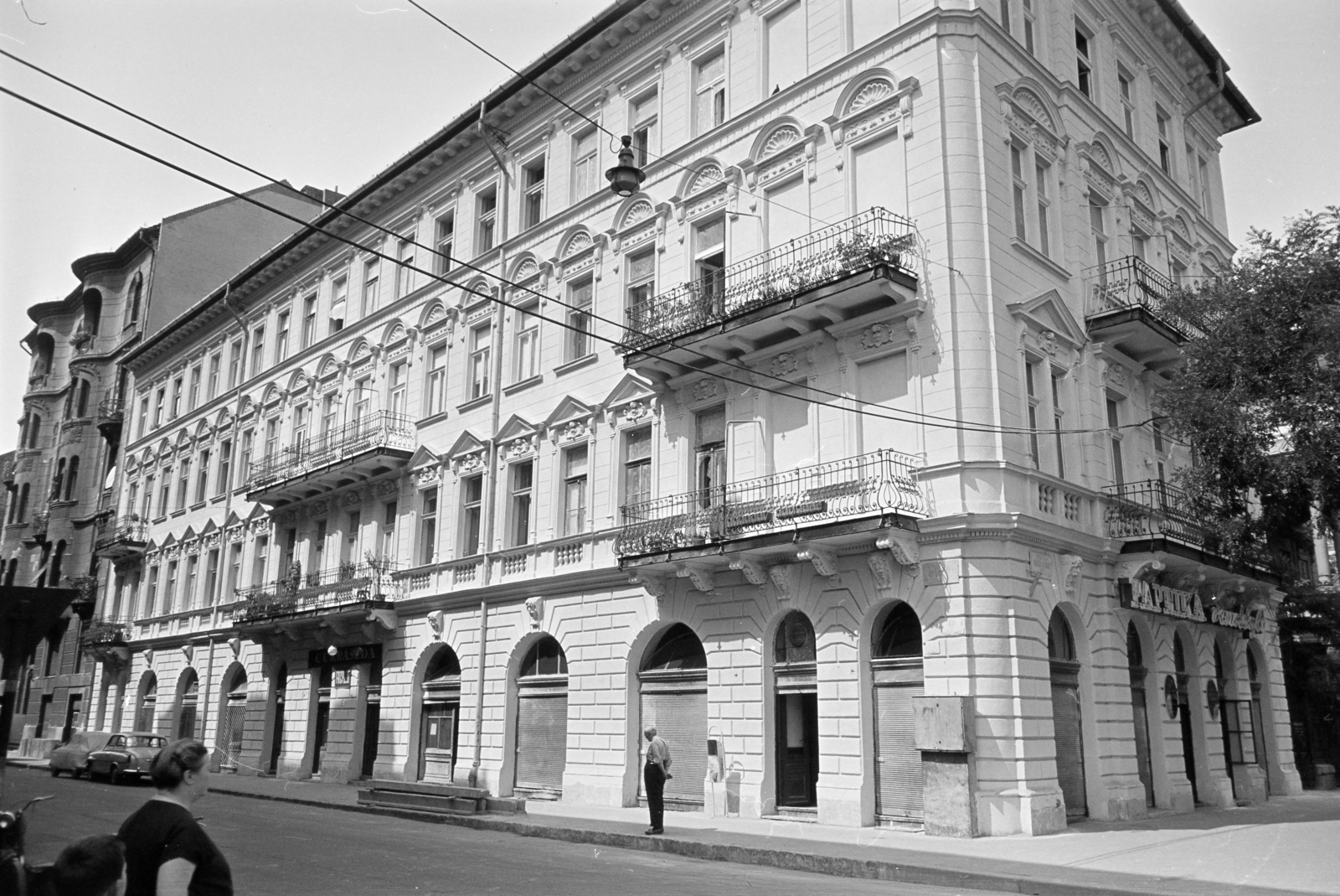 Hungary, Budapest VII., Peterdy utca - Dózsa György út sarok., 1966, Artfókusz, Budapest, Fortepan #280024